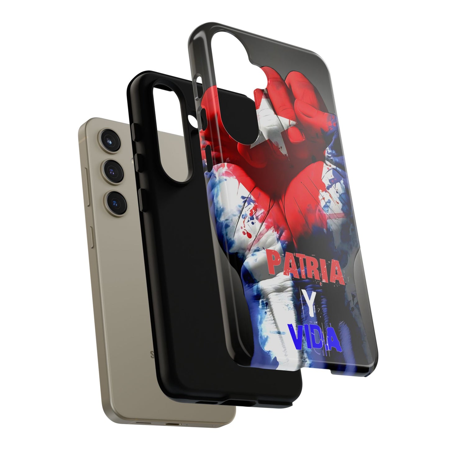 FUNDA PARA TELEFONOS, SAMSUNG, IPHONE, PATRIA Y VIDA, CUBA,