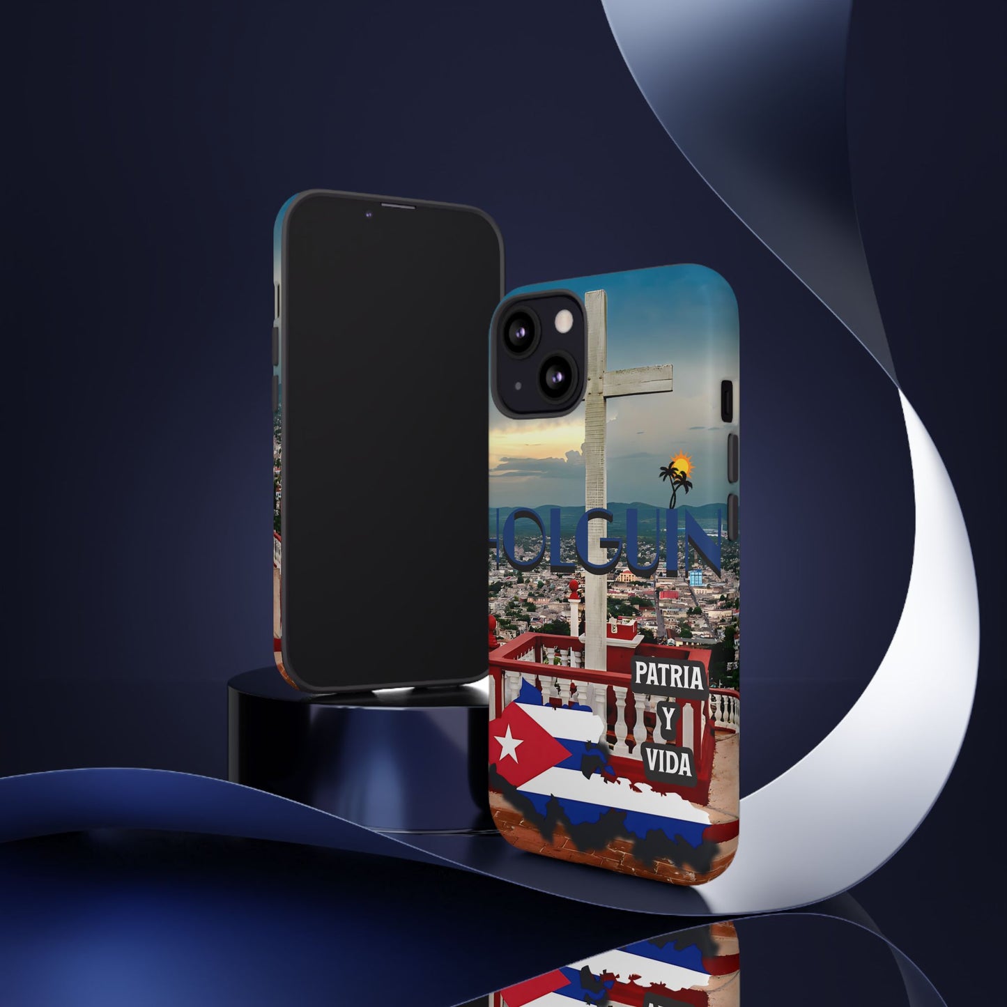 FUNDAS DE TELEFONOS, CUBA, HOLGUIN, PROVINCIAS, PATRIA Y VIDA