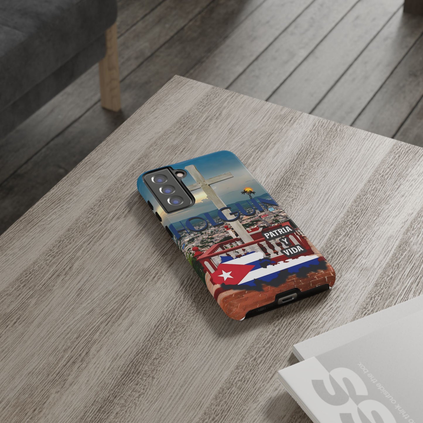 FUNDAS DE TELEFONOS, CUBA, HOLGUIN, PROVINCIAS, PATRIA Y VIDA