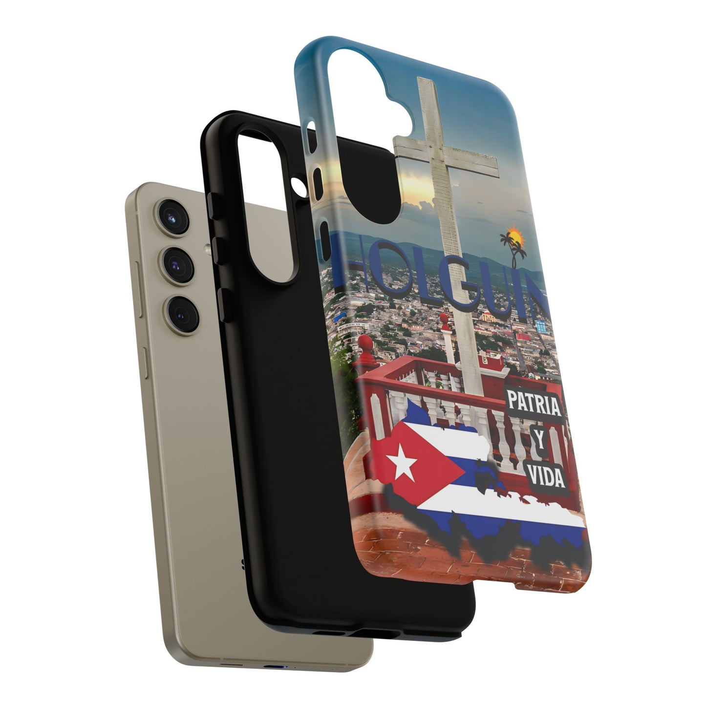 FUNDAS DE TELEFONOS, CUBA, HOLGUIN, PROVINCIAS, PATRIA Y VIDA