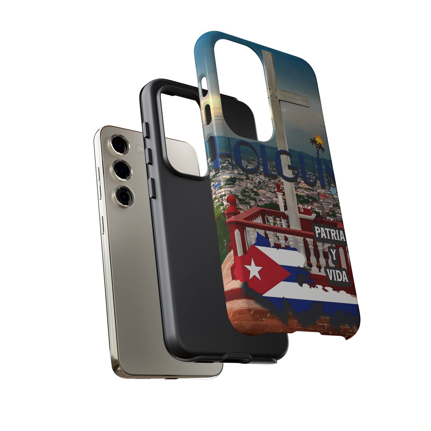 FUNDAS DE TELEFONOS, CUBA, HOLGUIN, PROVINCIAS, PATRIA Y VIDA