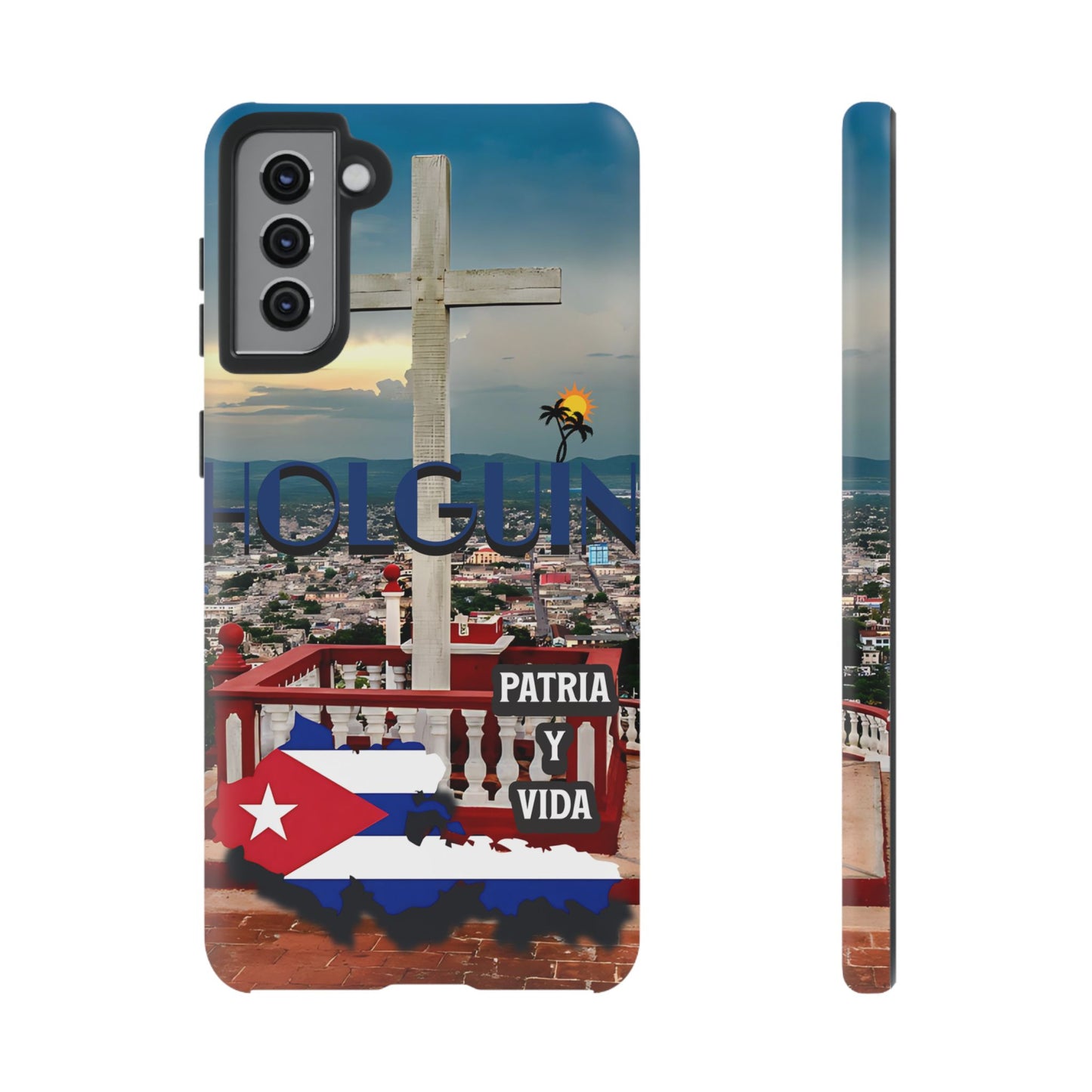 FUNDAS DE TELEFONOS, CUBA, HOLGUIN, PROVINCIAS, PATRIA Y VIDA