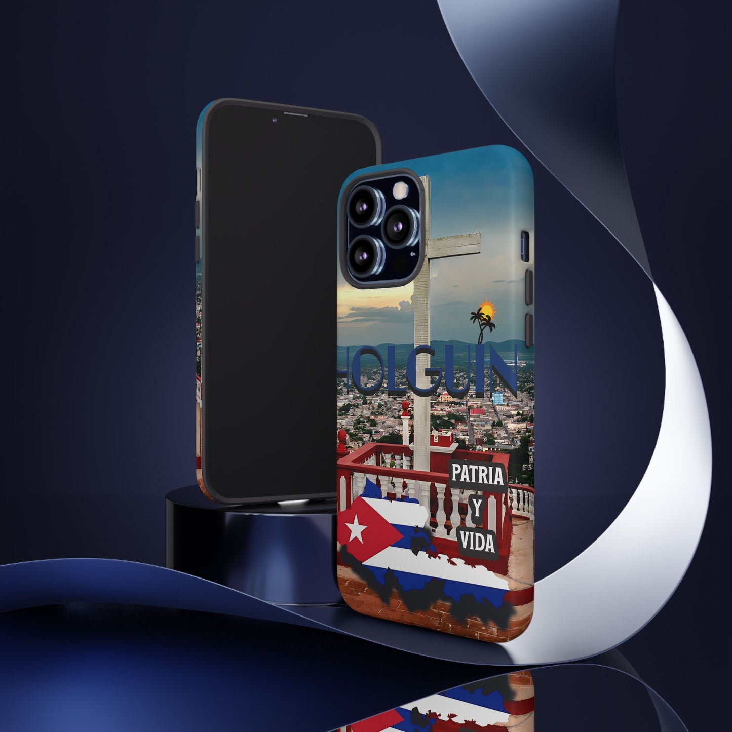FUNDAS DE TELEFONOS, CUBA, HOLGUIN, PROVINCIAS, PATRIA Y VIDA