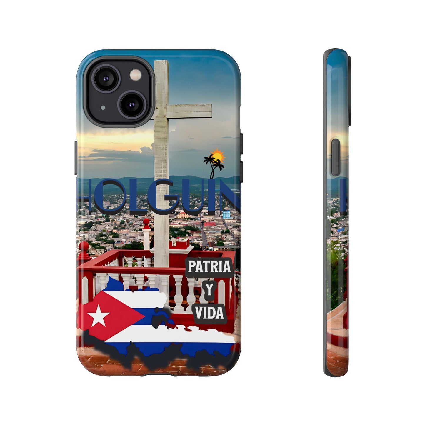 FUNDAS DE TELEFONOS, CUBA, HOLGUIN, PROVINCIAS, PATRIA Y VIDA
