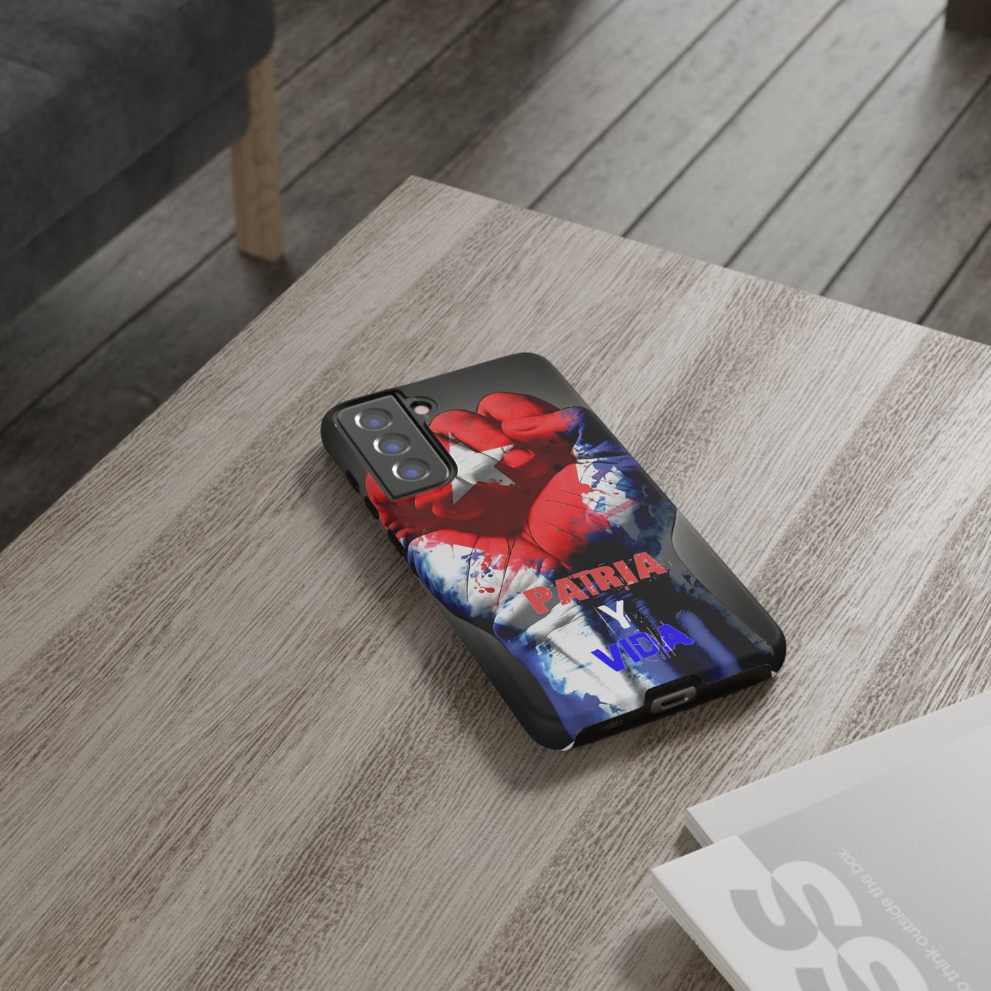 FUNDA PARA TELEFONOS, SAMSUNG, IPHONE, PATRIA Y VIDA, CUBA,