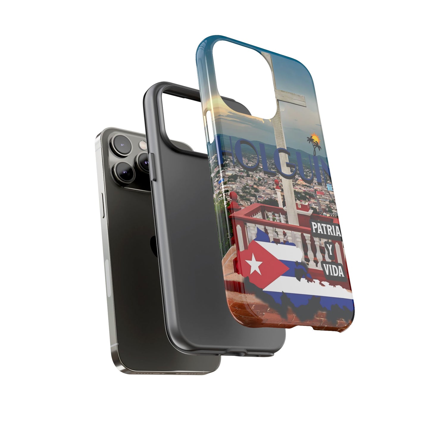 FUNDAS DE TELEFONOS, CUBA, HOLGUIN, PROVINCIAS, PATRIA Y VIDA