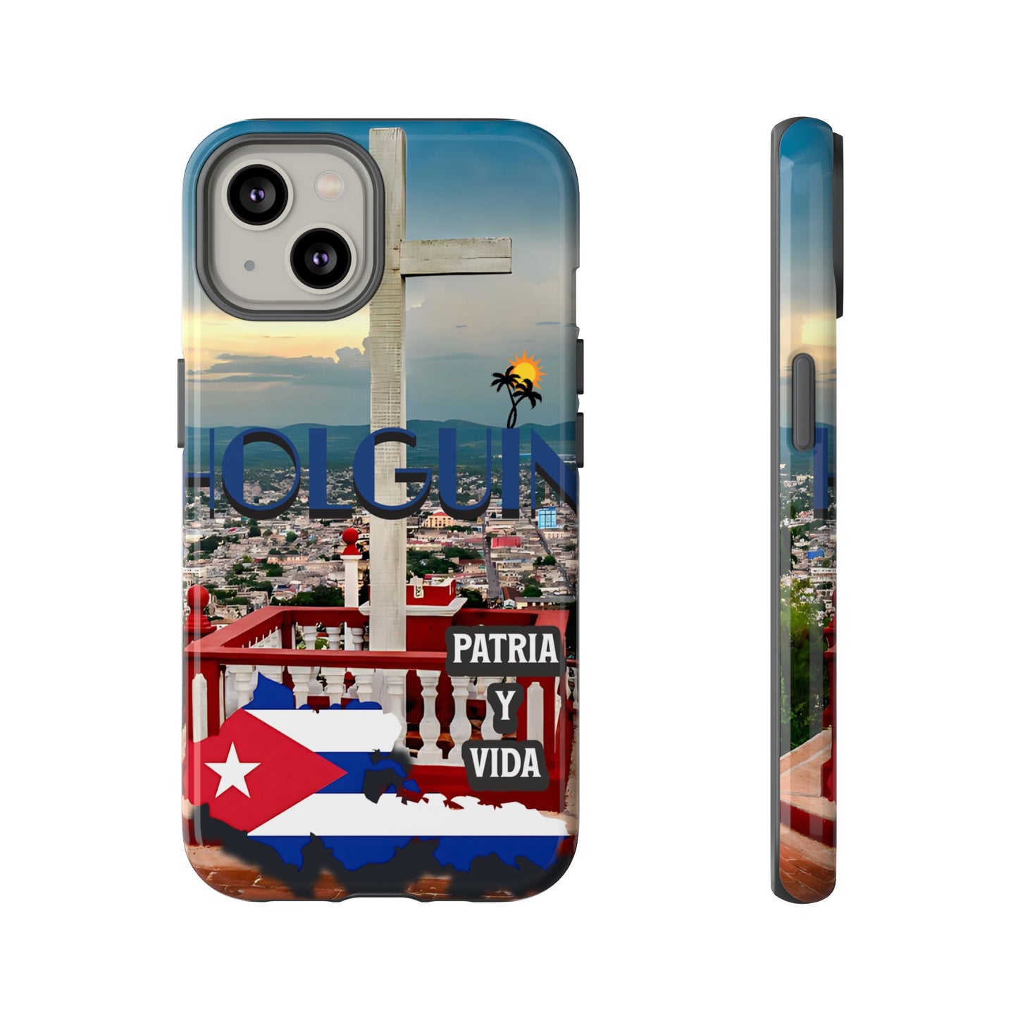 FUNDAS DE TELEFONOS, CUBA, HOLGUIN, PROVINCIAS, PATRIA Y VIDA