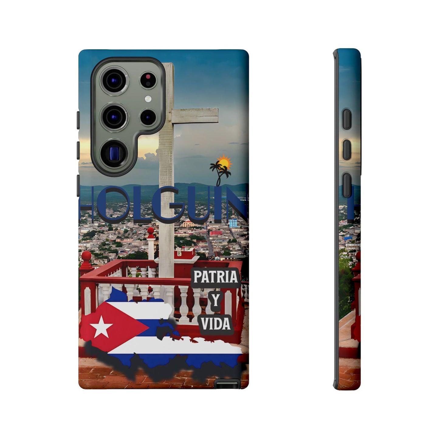 FUNDAS DE TELEFONOS, CUBA, HOLGUIN, PROVINCIAS, PATRIA Y VIDA