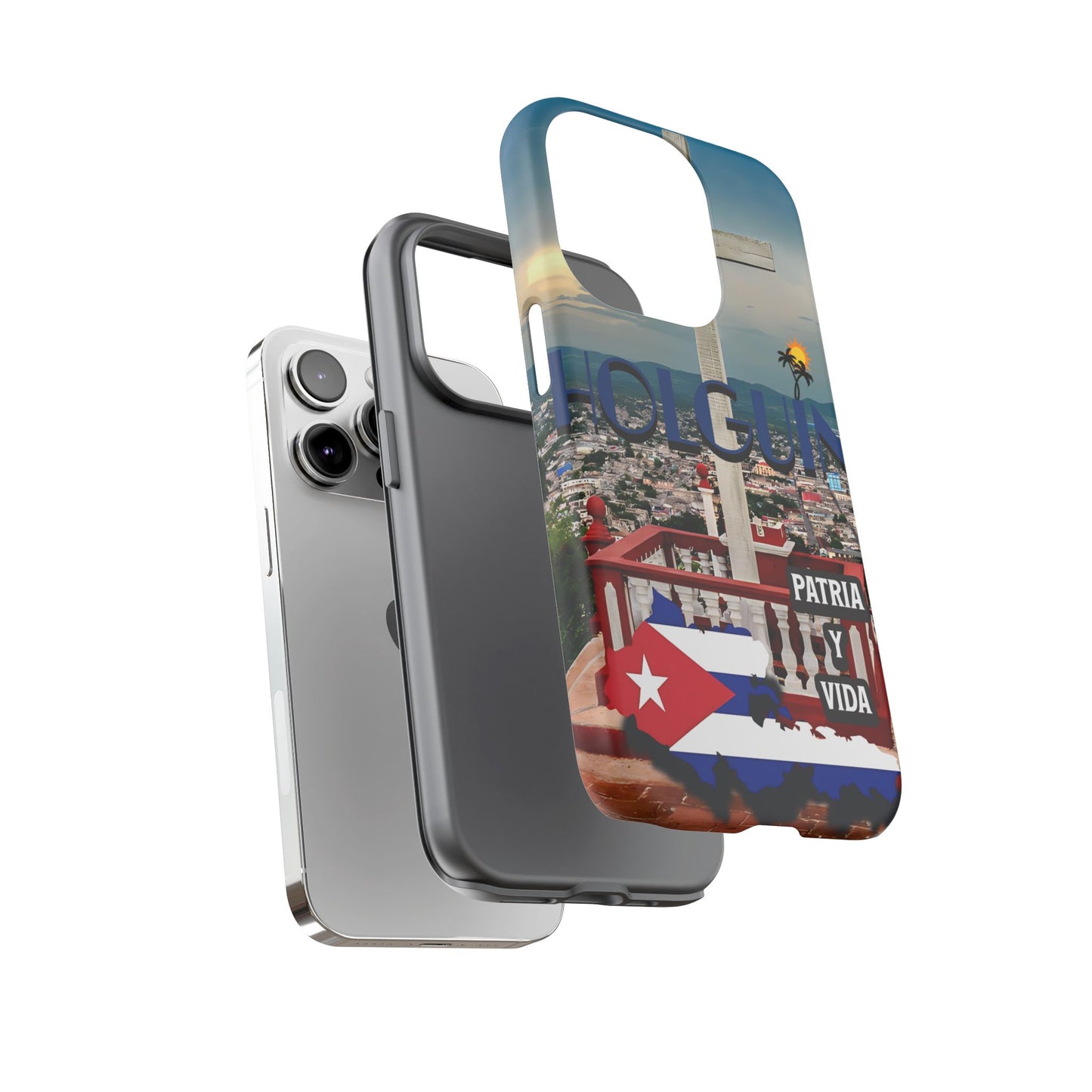 FUNDAS DE TELEFONOS, CUBA, HOLGUIN, PROVINCIAS, PATRIA Y VIDA