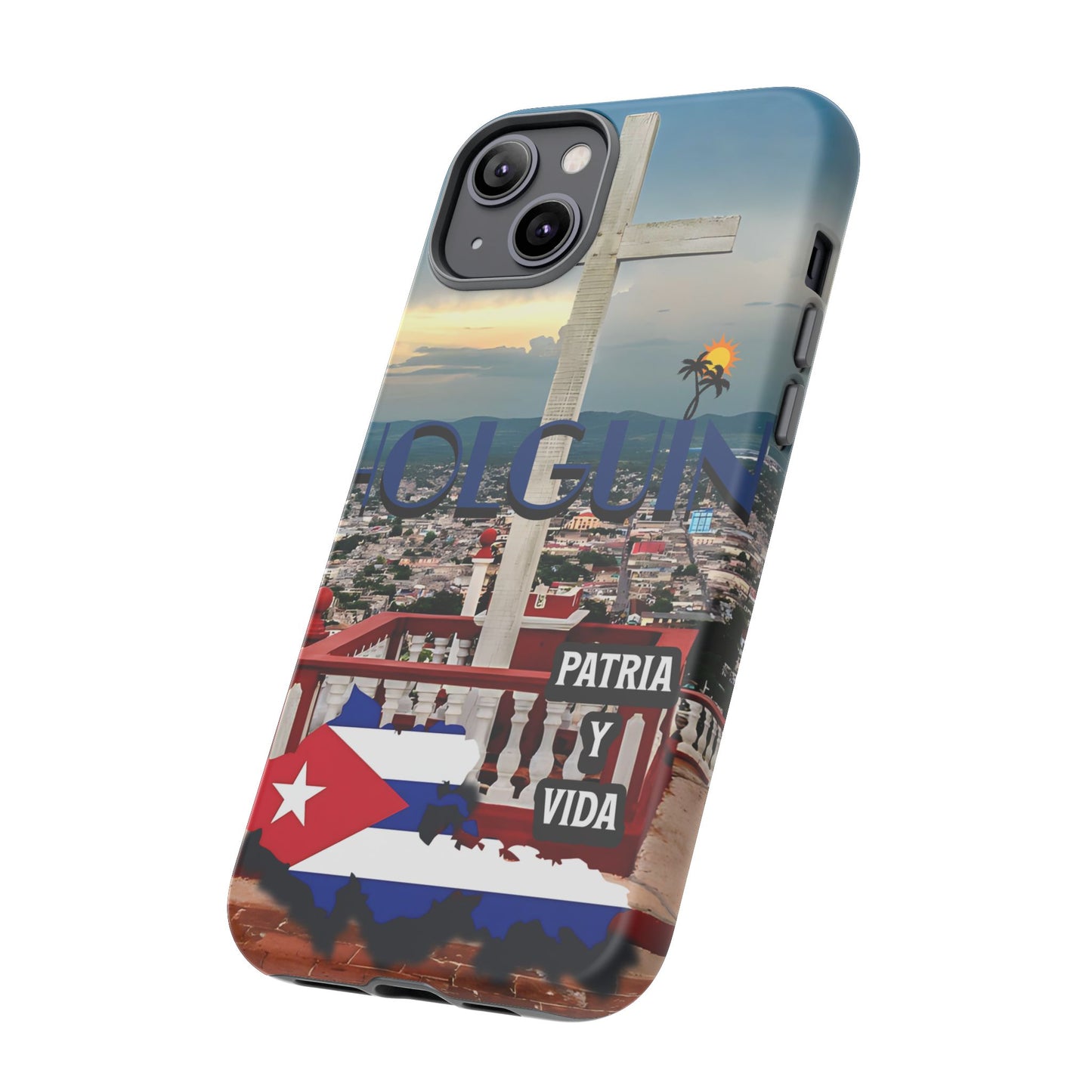 FUNDAS DE TELEFONOS, CUBA, HOLGUIN, PROVINCIAS, PATRIA Y VIDA