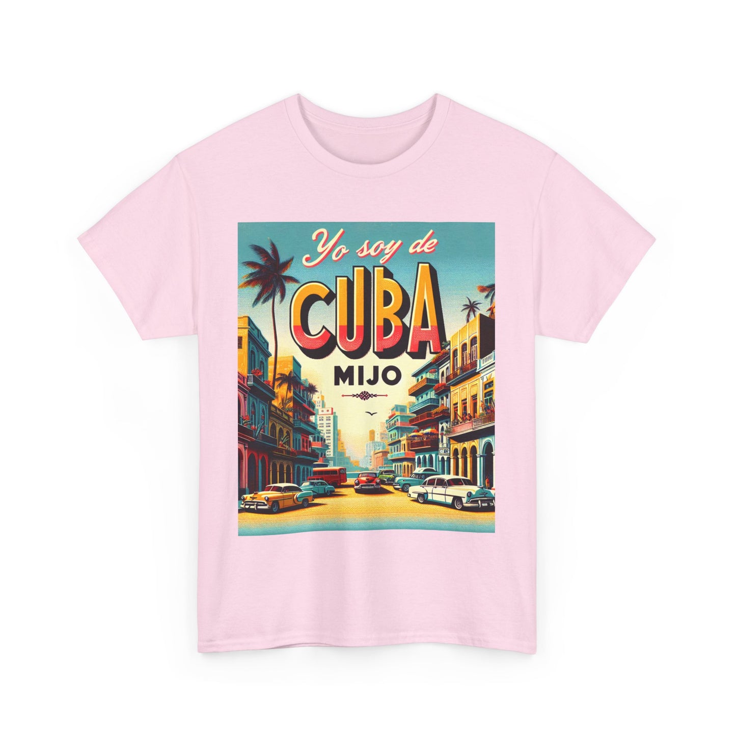 Unisex Heavy Cotton Tee, CUBA, CUBANAS, CAMISETAS CON FRASES CUBANAS, , cuba, orgullo cubano