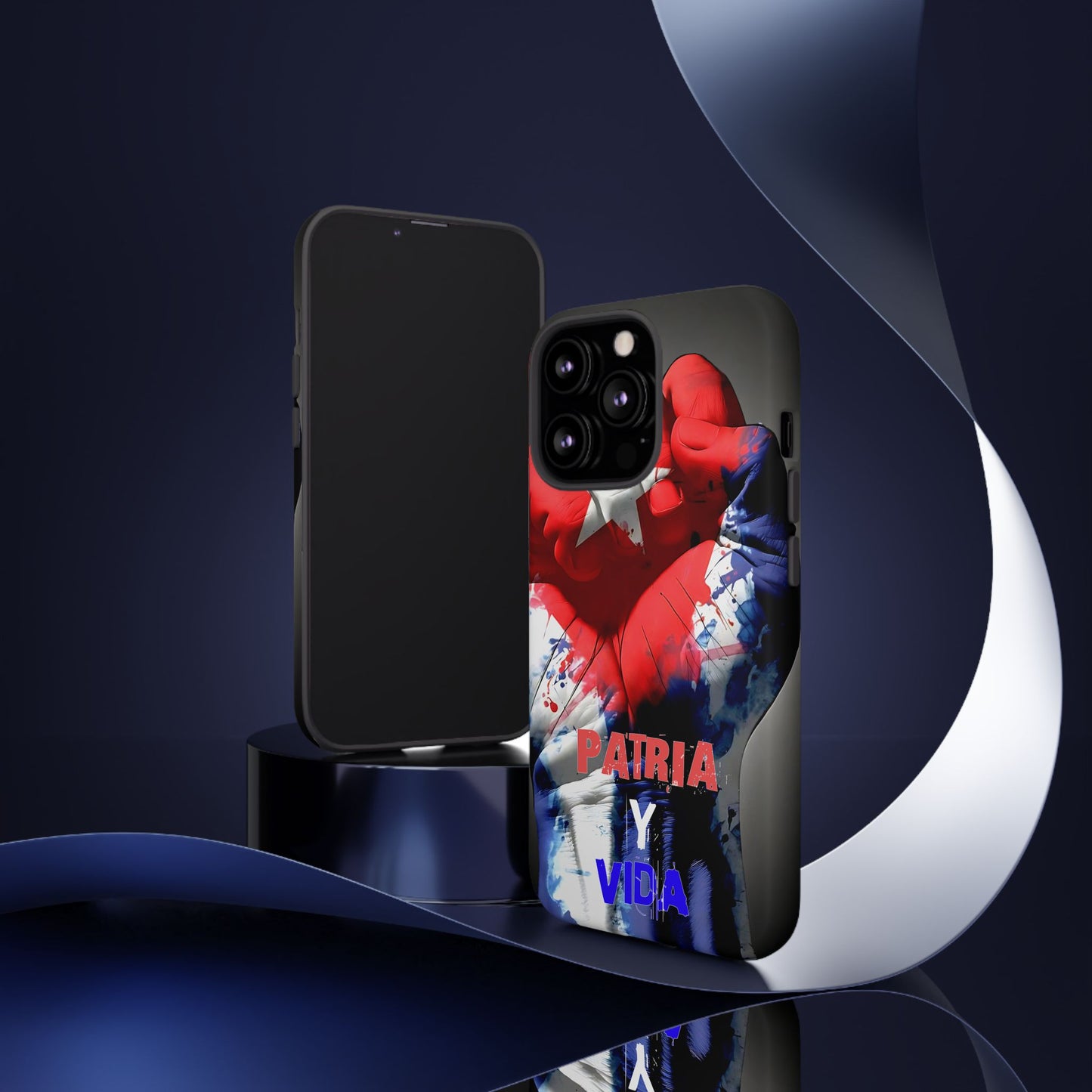 FUNDA PARA TELEFONOS, SAMSUNG, IPHONE, PATRIA Y VIDA, CUBA,