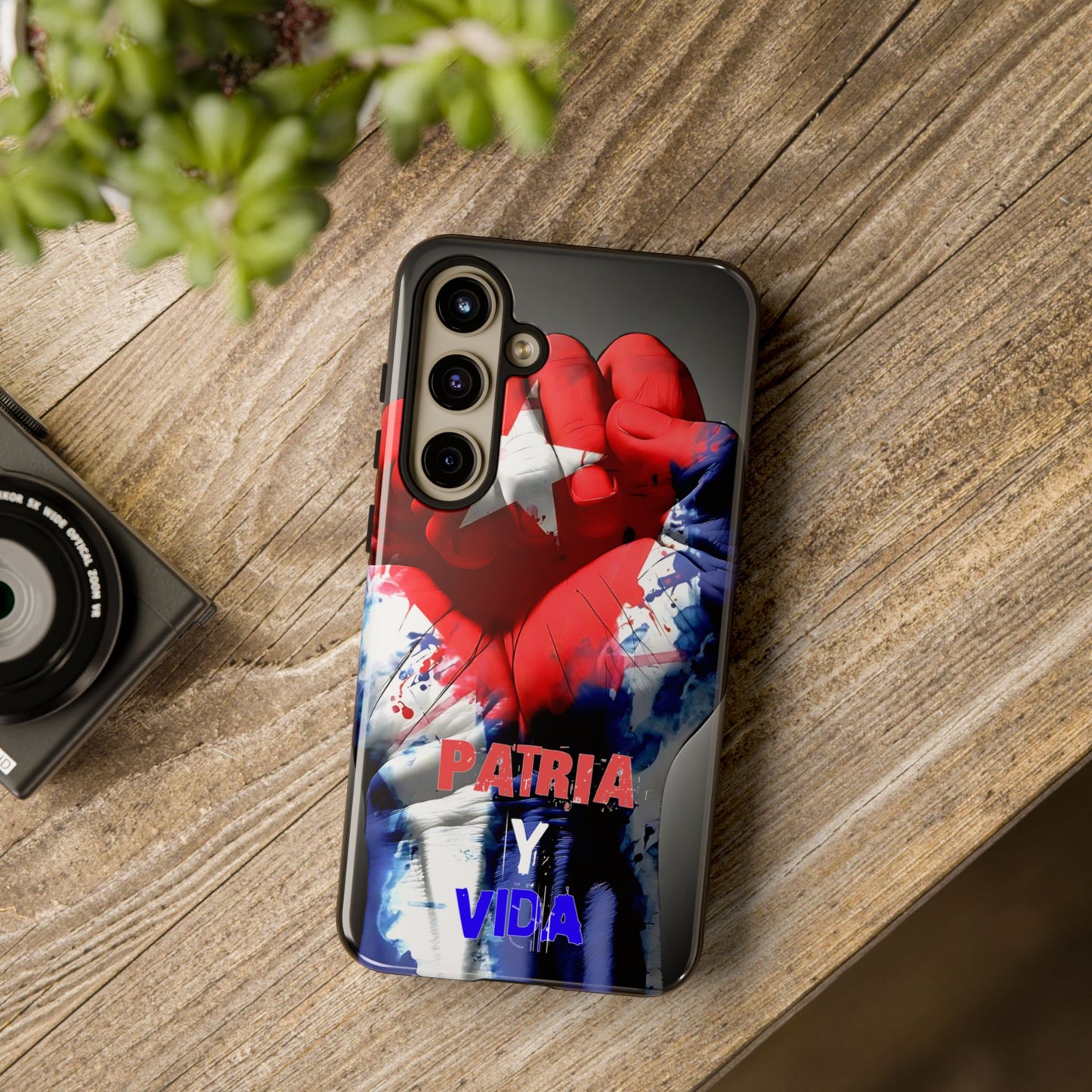 FUNDA PARA TELEFONOS, SAMSUNG, IPHONE, PATRIA Y VIDA, CUBA,