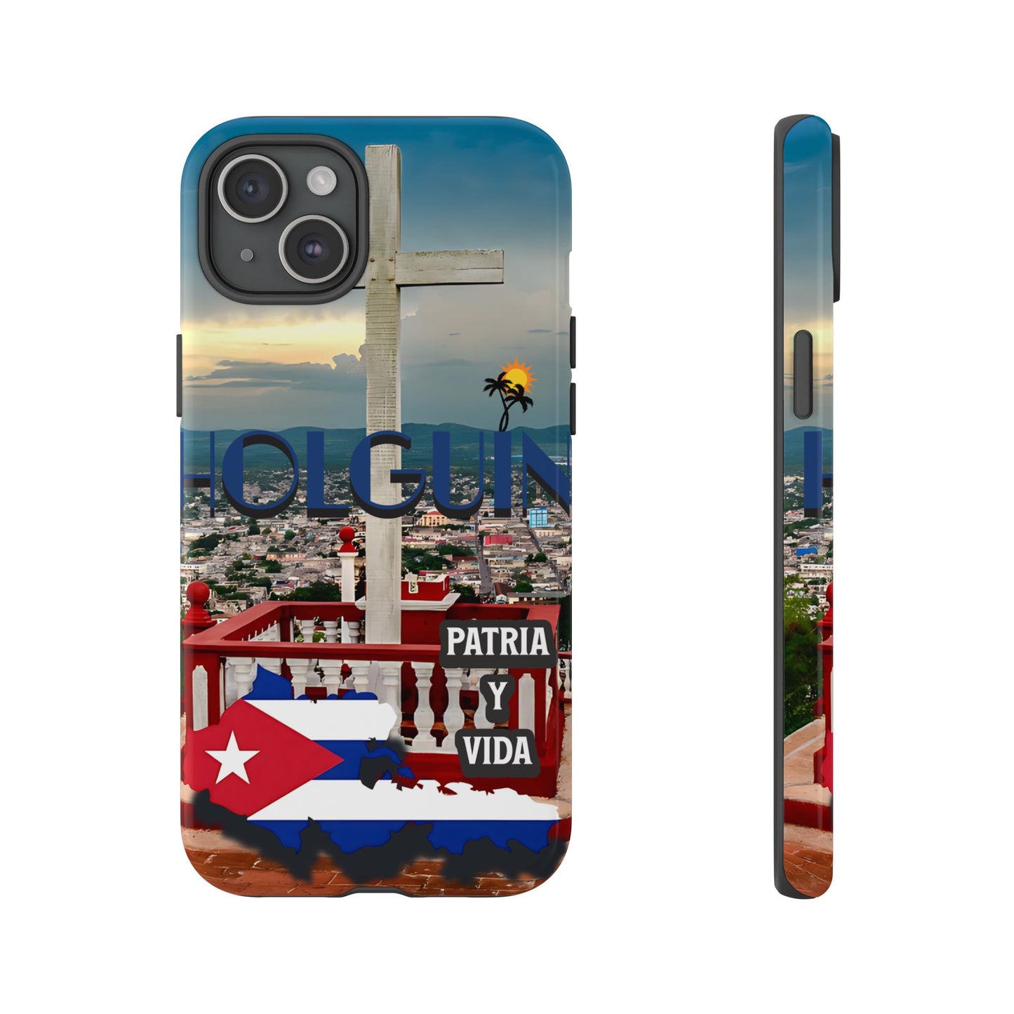 FUNDAS DE TELEFONOS, CUBA, HOLGUIN, PROVINCIAS, PATRIA Y VIDA