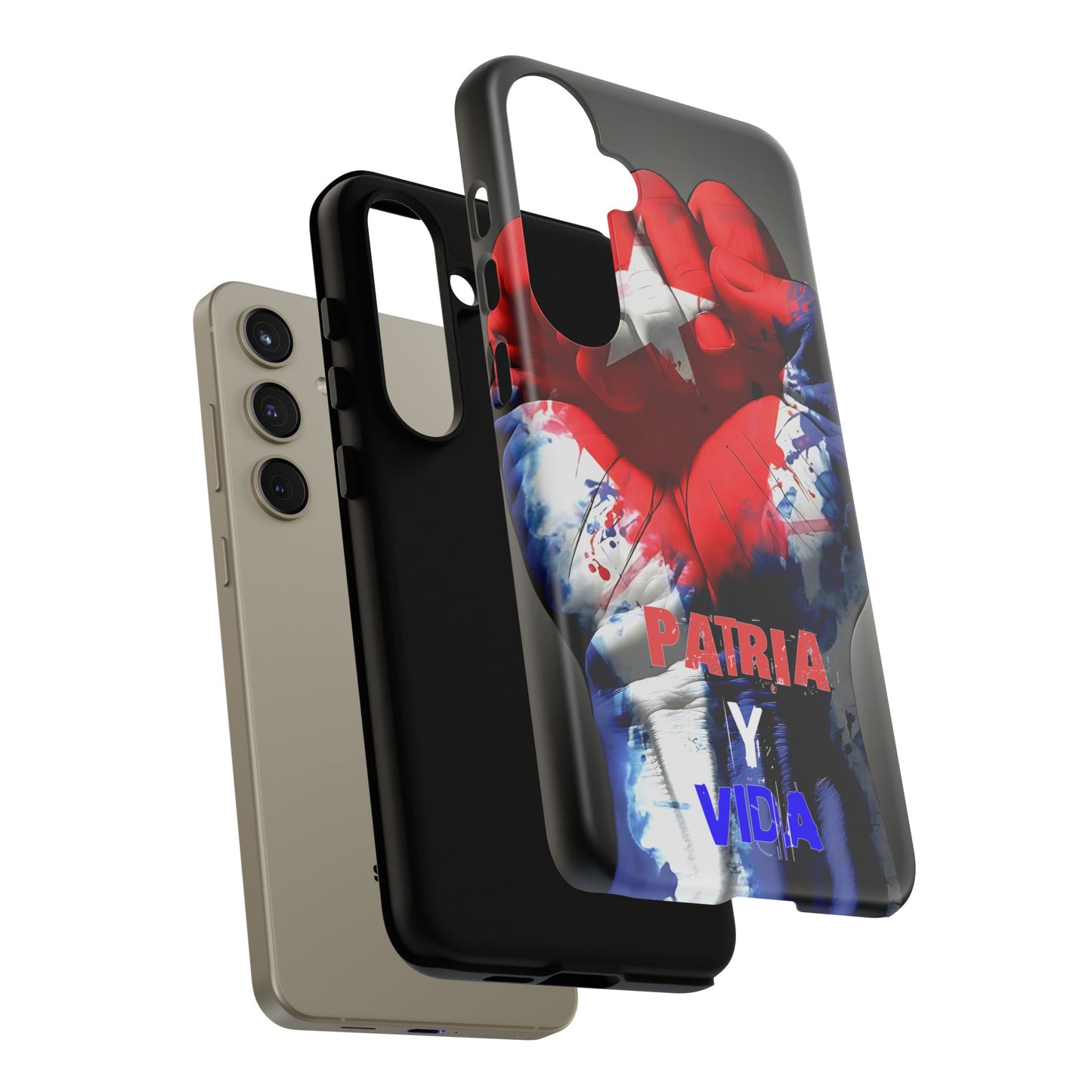 FUNDA PARA TELEFONOS, SAMSUNG, IPHONE, PATRIA Y VIDA, CUBA,