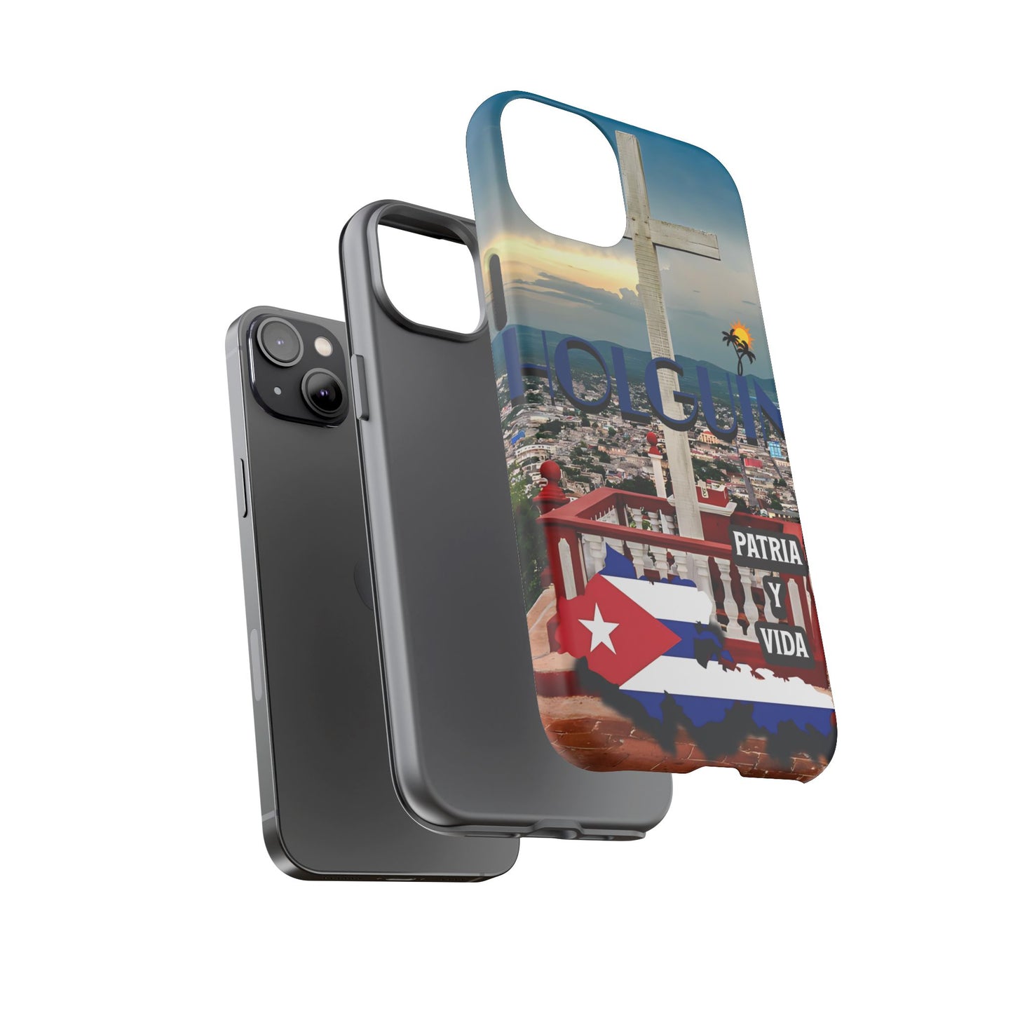 FUNDAS DE TELEFONOS, CUBA, HOLGUIN, PROVINCIAS, PATRIA Y VIDA
