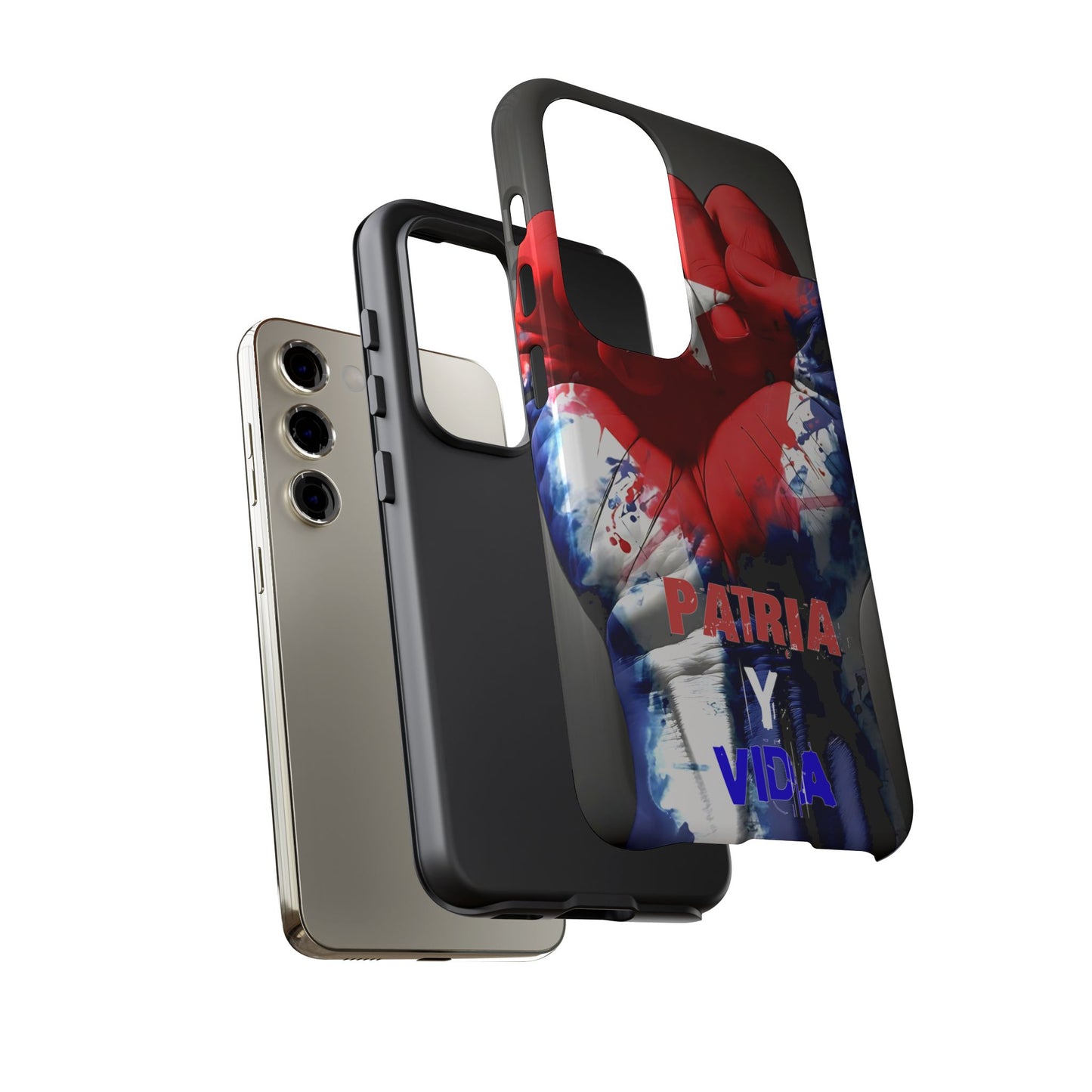 FUNDA PARA TELEFONOS, SAMSUNG, IPHONE, PATRIA Y VIDA, CUBA,