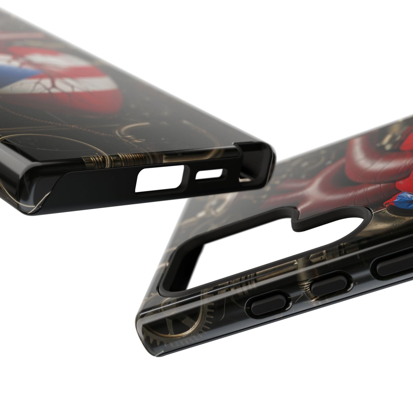 Artistic Phone Case CORAZON DE PUERTO RICO, Tough Cases for Music Lovers, Unique Accessories for Gifts, Heart and Puerto Rican Pride, Stylish Phone Covers