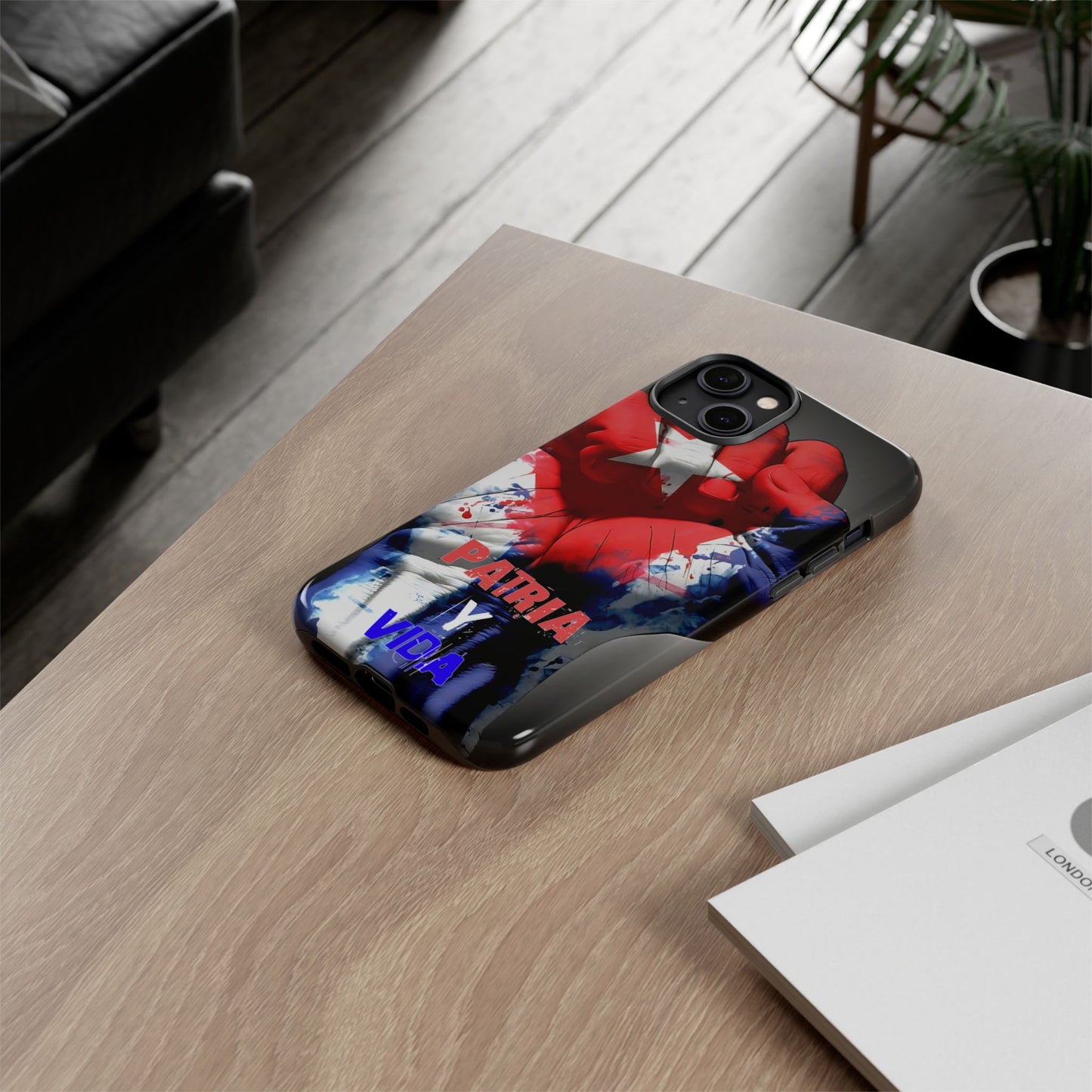 FUNDA PARA TELEFONOS, SAMSUNG, IPHONE, PATRIA Y VIDA, CUBA,