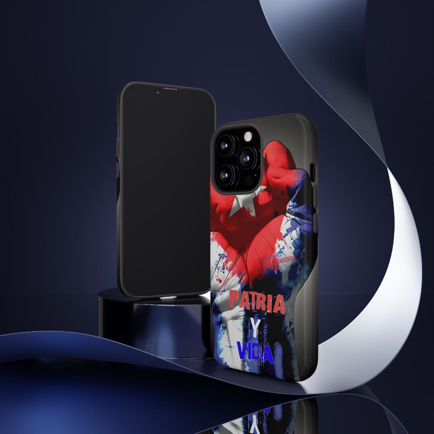 FUNDA PARA TELEFONOS, SAMSUNG, IPHONE, PATRIA Y VIDA, CUBA,