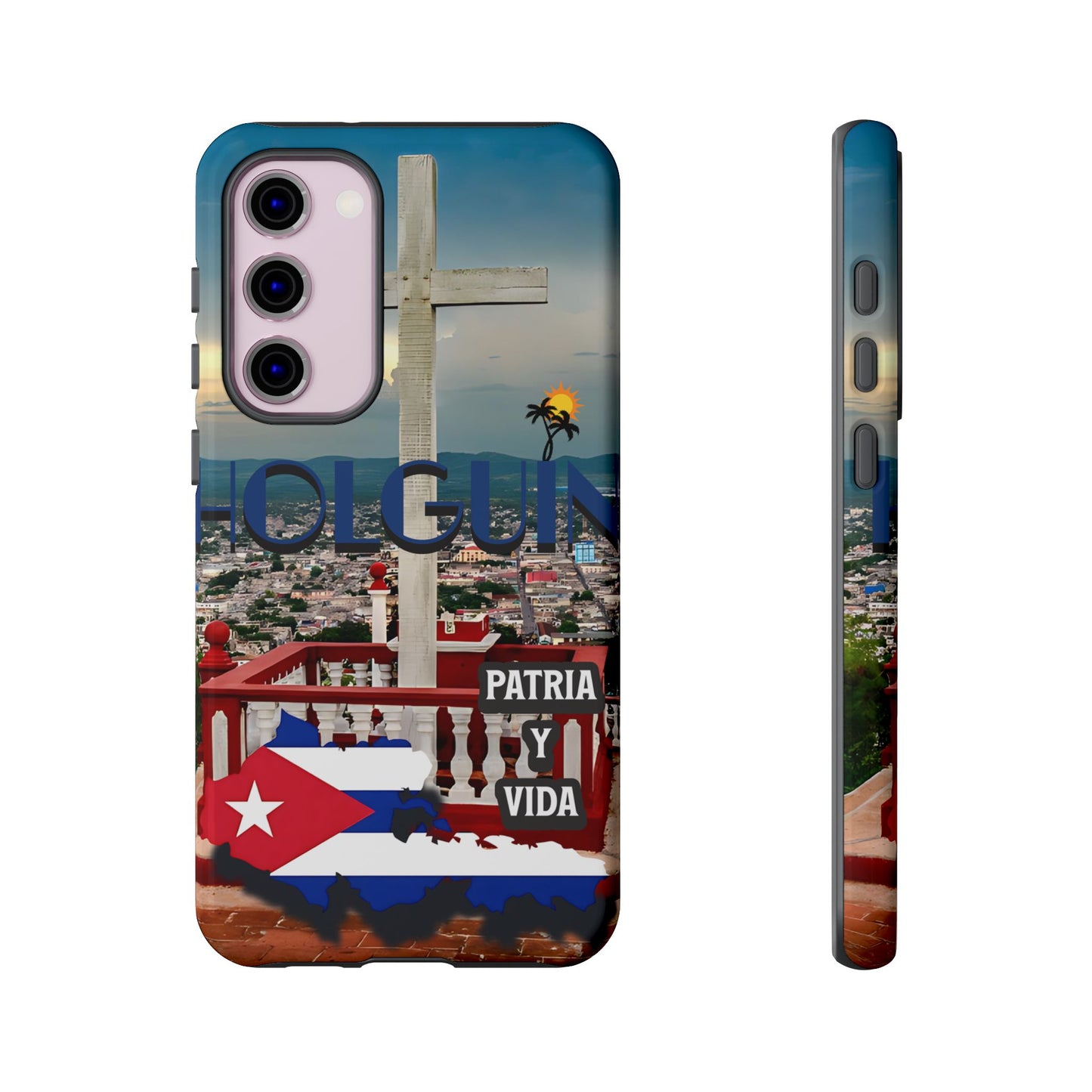 FUNDAS DE TELEFONOS, CUBA, HOLGUIN, PROVINCIAS, PATRIA Y VIDA