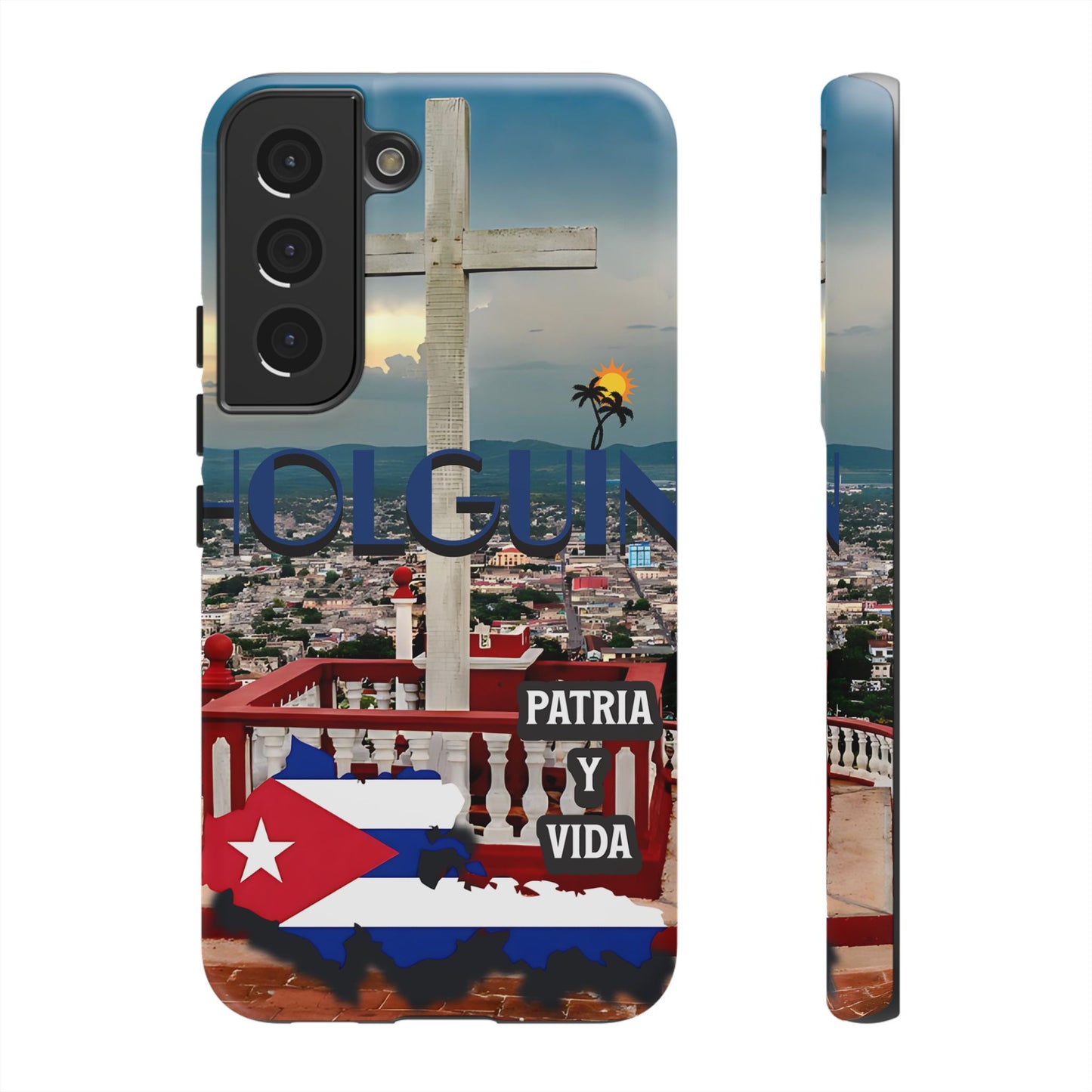 FUNDAS DE TELEFONOS, CUBA, HOLGUIN, PROVINCIAS, PATRIA Y VIDA