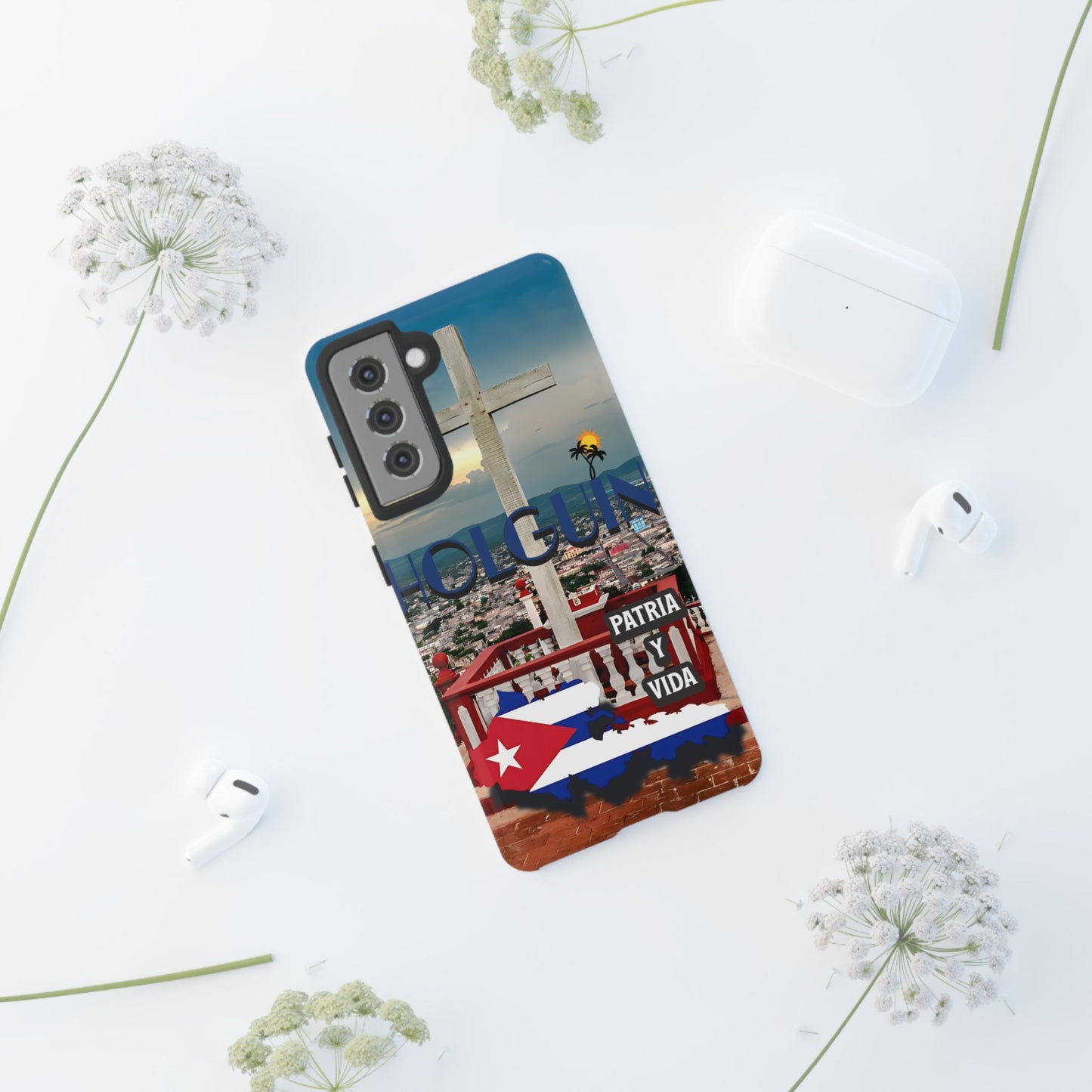 FUNDAS DE TELEFONOS, CUBA, HOLGUIN, PROVINCIAS, PATRIA Y VIDA