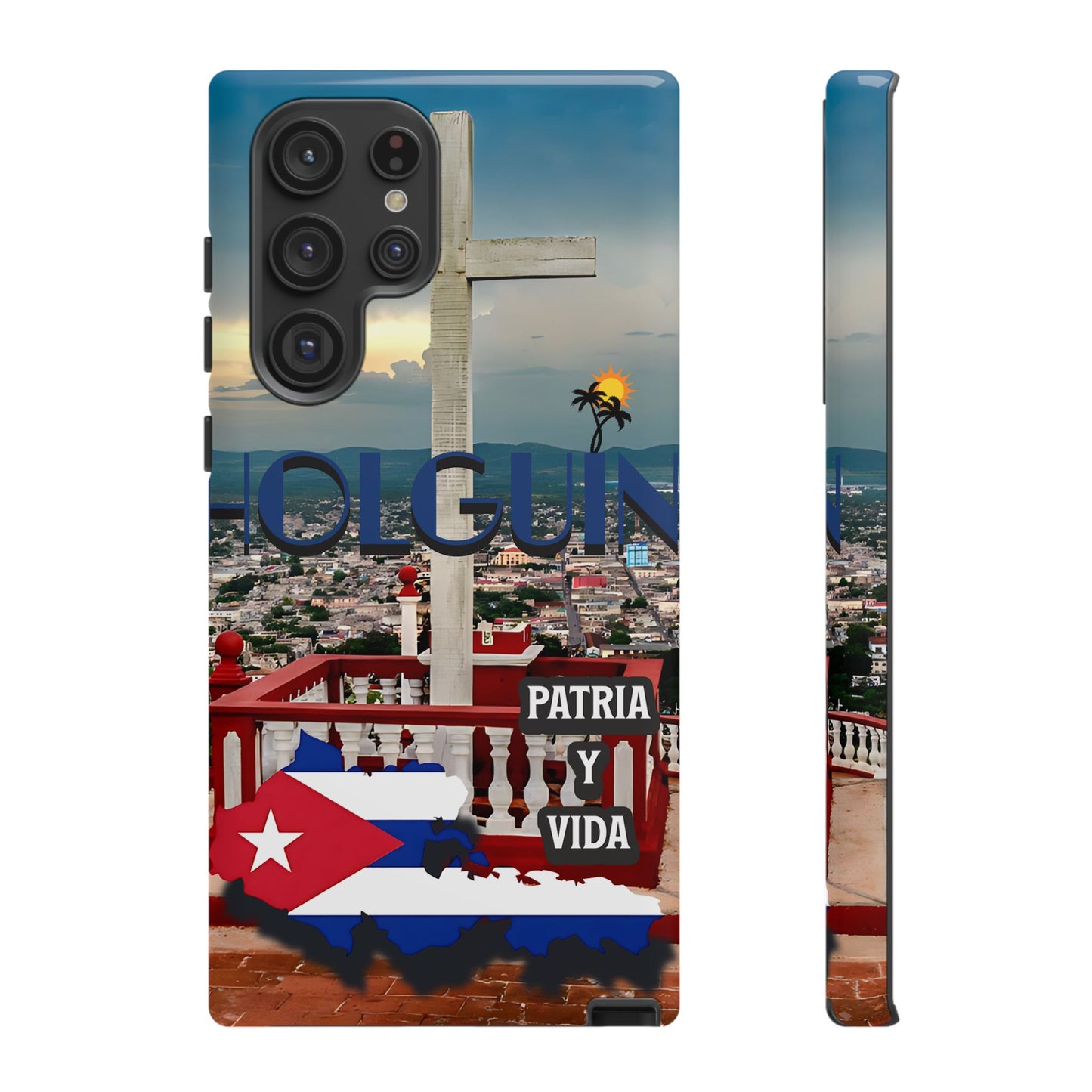 FUNDAS DE TELEFONOS, CUBA, HOLGUIN, PROVINCIAS, PATRIA Y VIDA