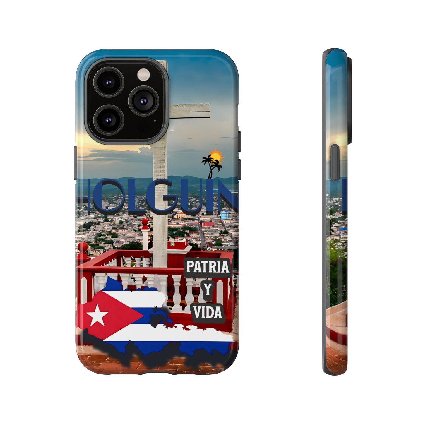 FUNDAS DE TELEFONOS, CUBA, HOLGUIN, PROVINCIAS, PATRIA Y VIDA
