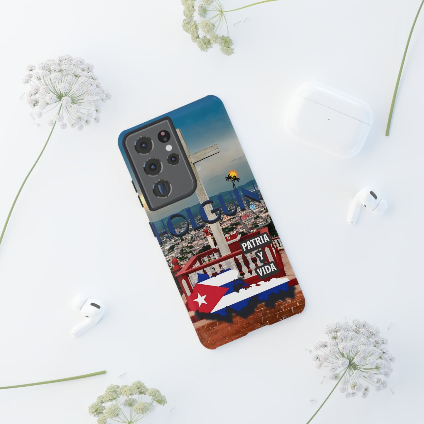 FUNDAS DE TELEFONOS, CUBA, HOLGUIN, PROVINCIAS, PATRIA Y VIDA
