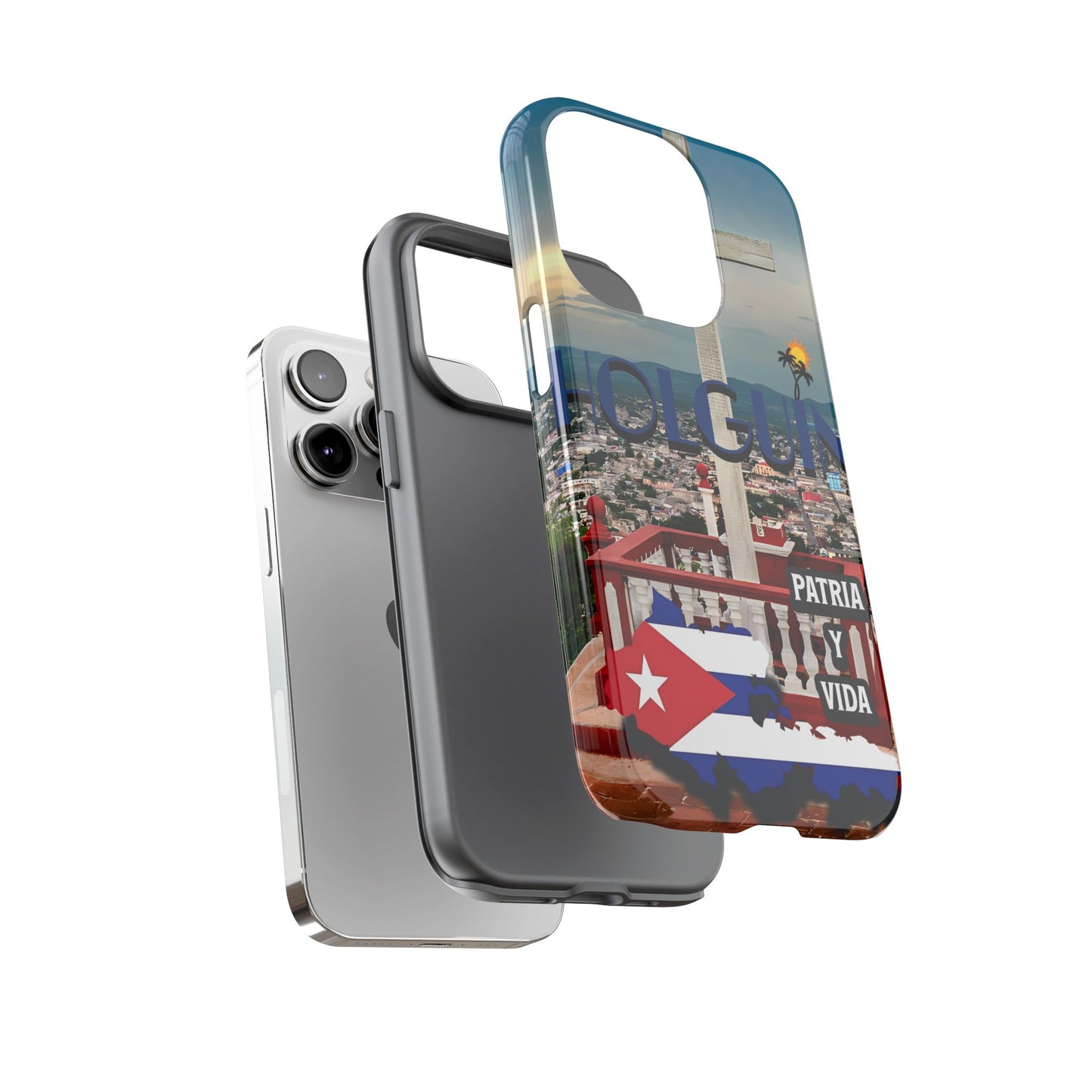 FUNDAS DE TELEFONOS, CUBA, HOLGUIN, PROVINCIAS, PATRIA Y VIDA