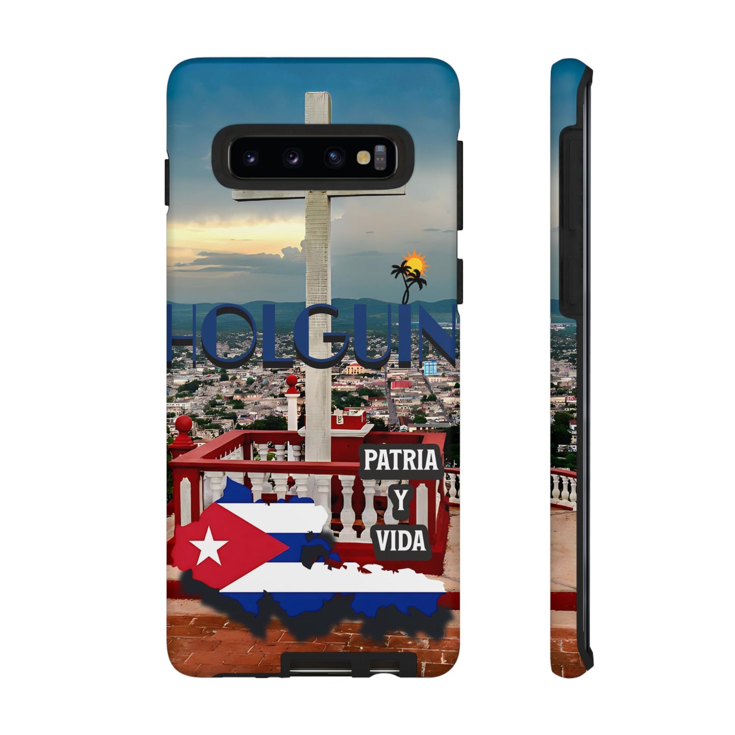FUNDAS DE TELEFONOS, CUBA, HOLGUIN, PROVINCIAS, PATRIA Y VIDA