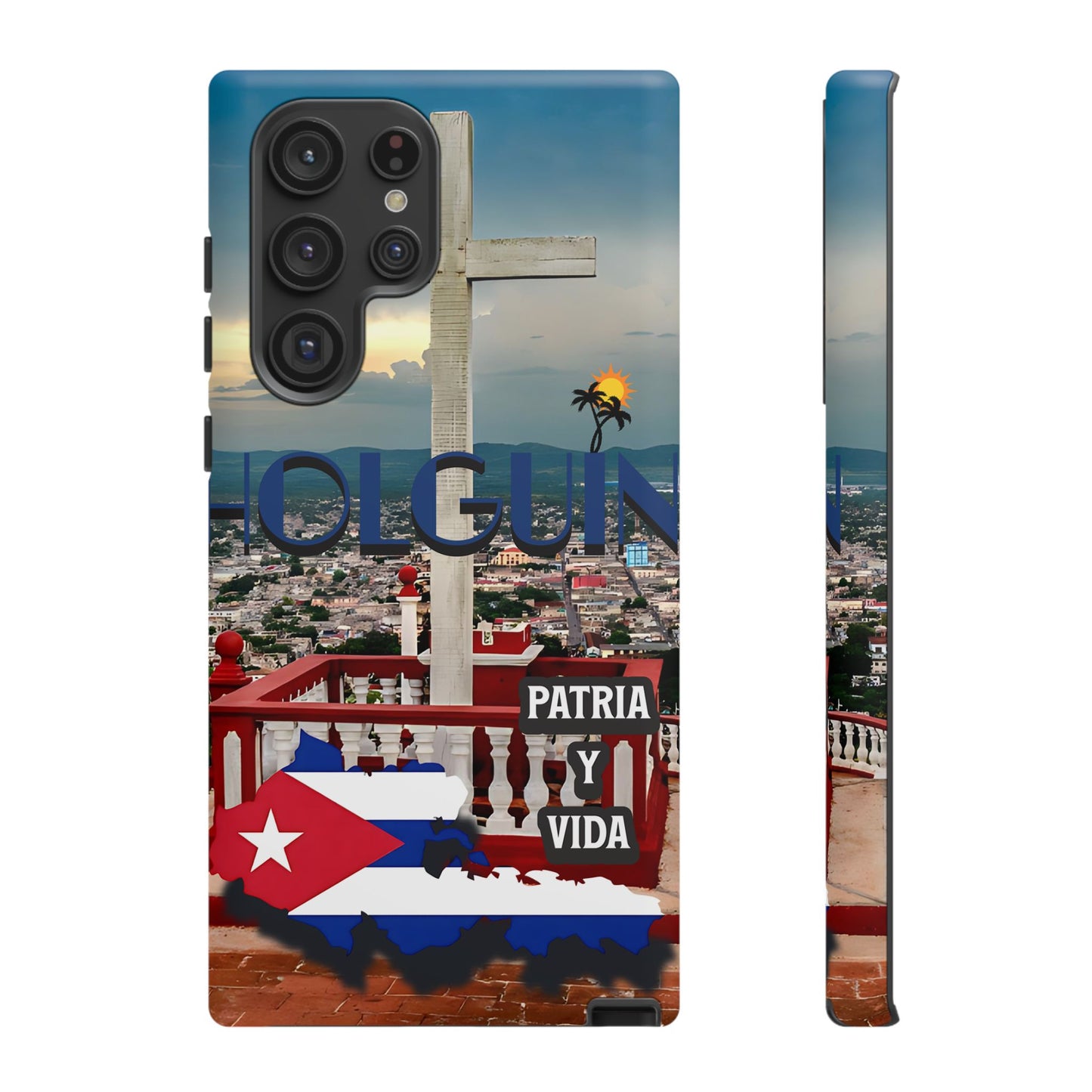 FUNDAS DE TELEFONOS, CUBA, HOLGUIN, PROVINCIAS, PATRIA Y VIDA