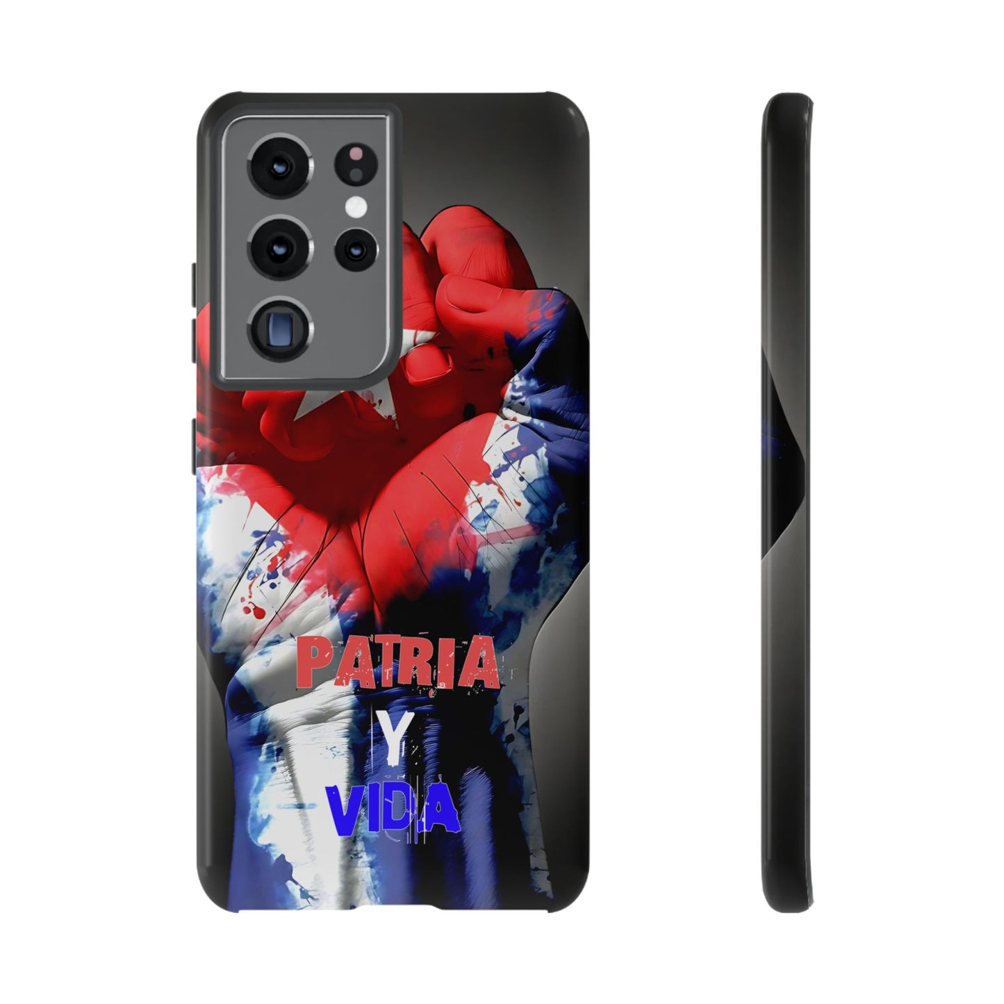 FUNDA PARA TELEFONOS, SAMSUNG, IPHONE, PATRIA Y VIDA, CUBA,