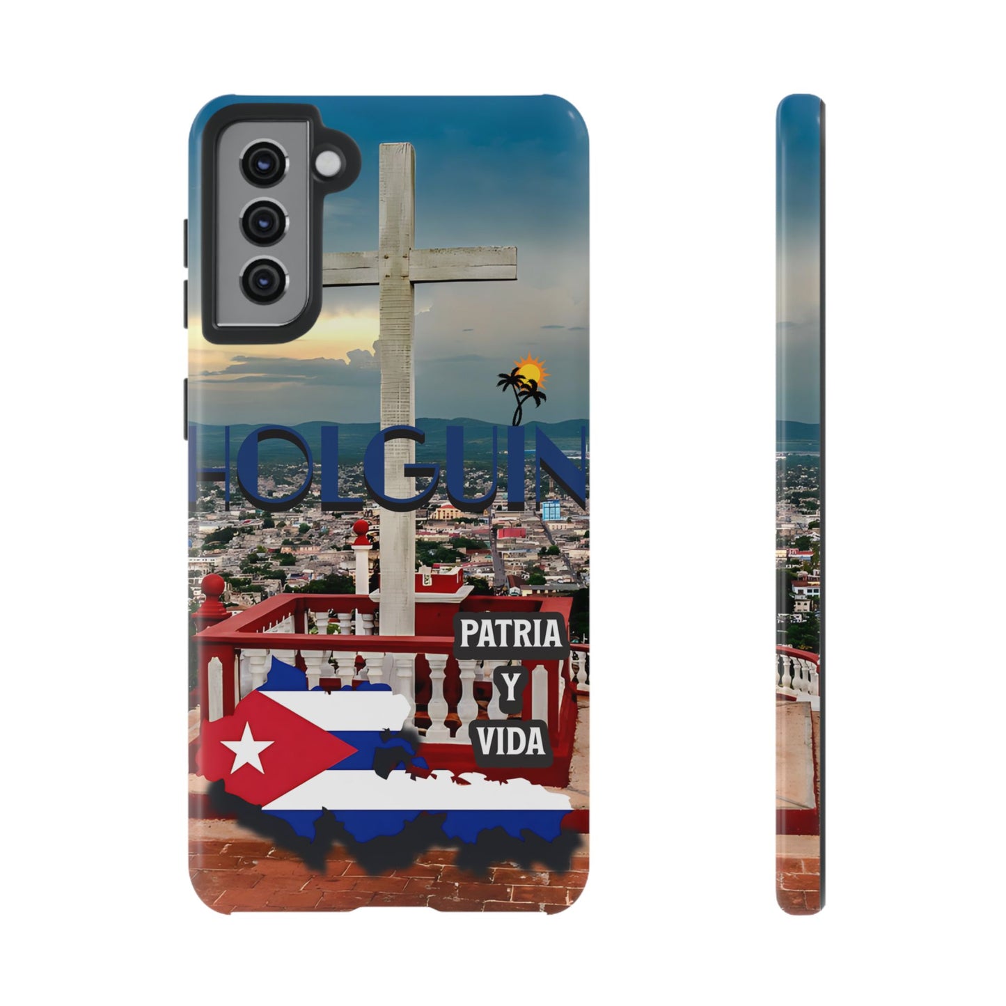 FUNDAS DE TELEFONOS, CUBA, HOLGUIN, PROVINCIAS, PATRIA Y VIDA