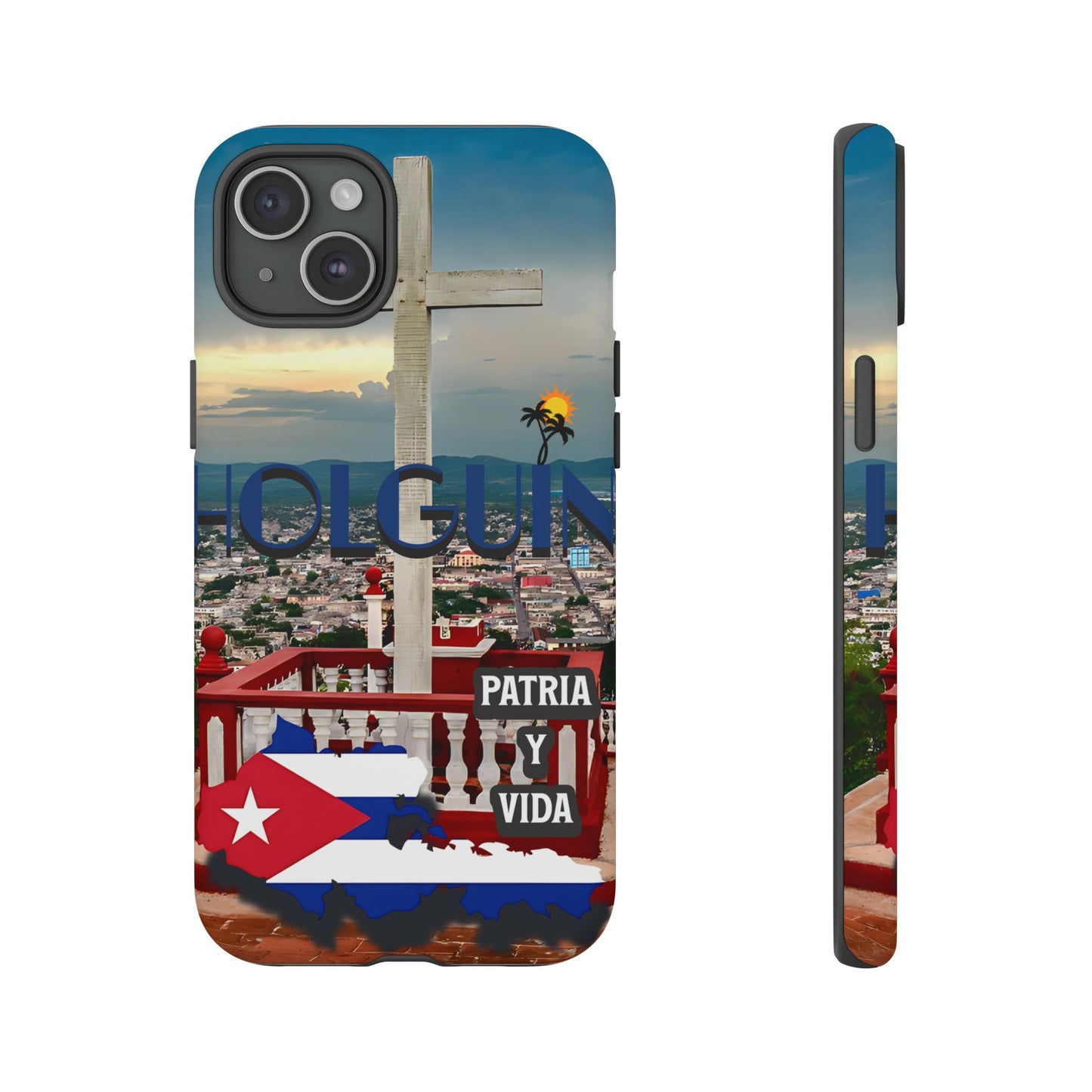 FUNDAS DE TELEFONOS, CUBA, HOLGUIN, PROVINCIAS, PATRIA Y VIDA