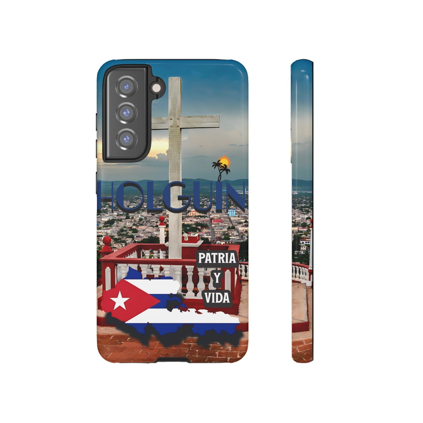 FUNDAS DE TELEFONOS, CUBA, HOLGUIN, PROVINCIAS, PATRIA Y VIDA