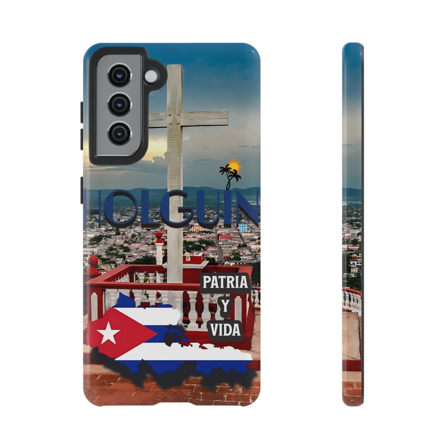 FUNDAS DE TELEFONOS, CUBA, HOLGUIN, PROVINCIAS, PATRIA Y VIDA