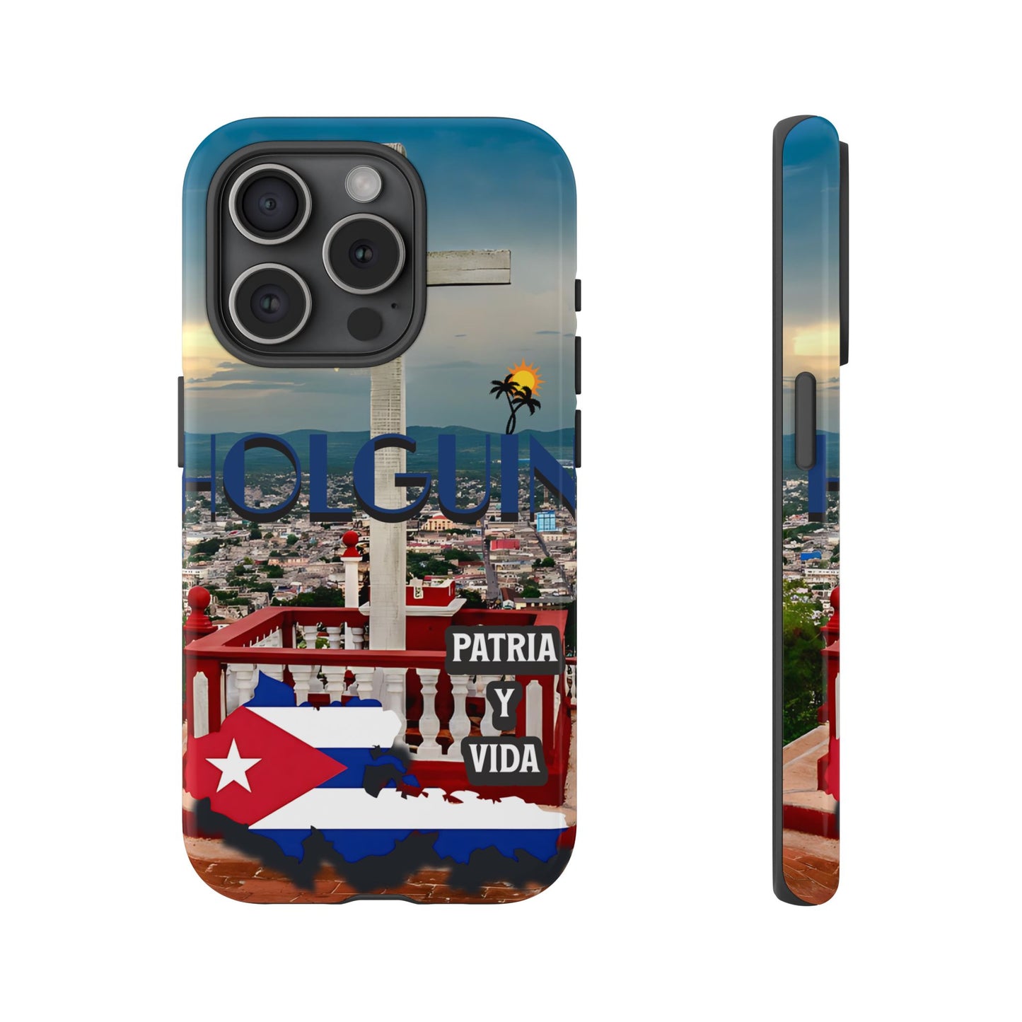 FUNDAS DE TELEFONOS, CUBA, HOLGUIN, PROVINCIAS, PATRIA Y VIDA