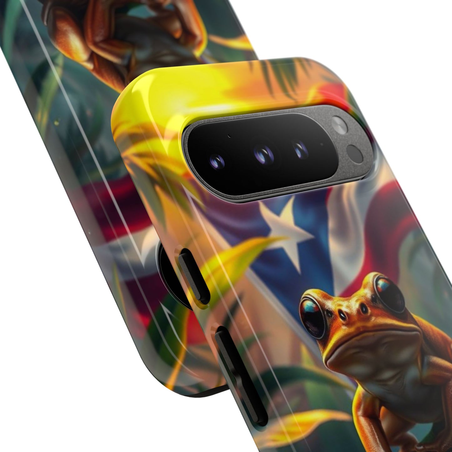 Boricua Coqui Phone Case | Tough Cases | Puerto Rican Pride, Unique Gift, Tropical Vibes, Phone Accessory, Celebration of Culture