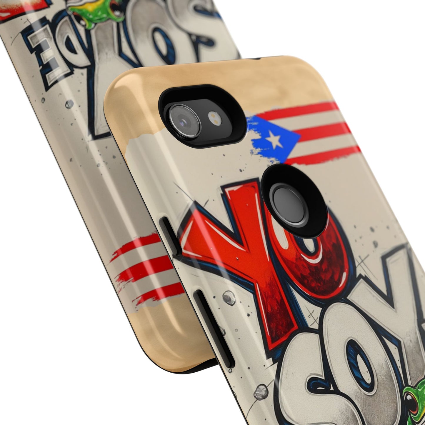 YO SOY DE PFKNR, Cases Phone Case for Unapologetic Style, Gift for Trendsetters, Urban Art Design, Fun Decor for Any Occasion, PUERTO RICO, COQUI
