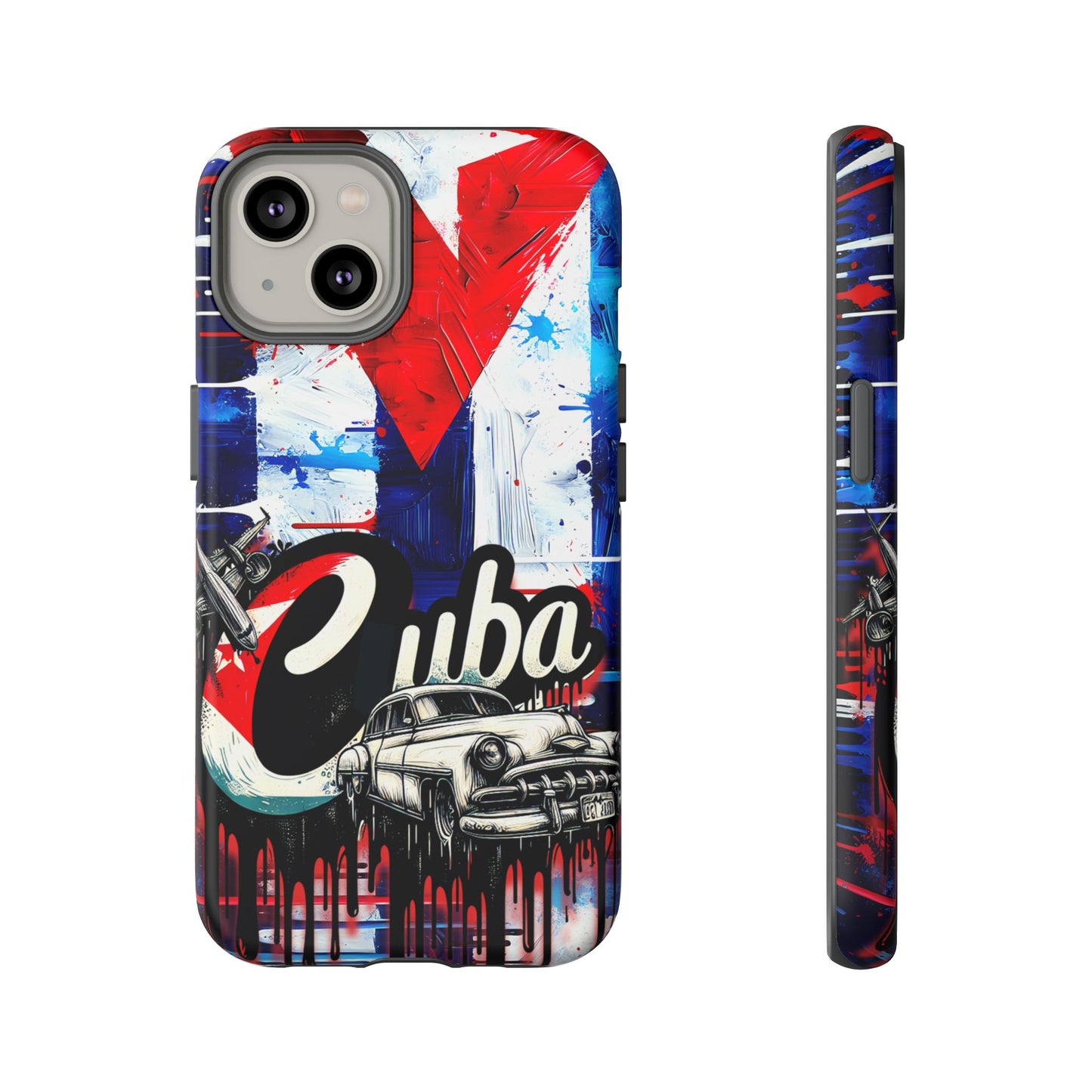 FUNDAS PARA TELEFONOS SAMSUNG, IPHONE, CON BANDERA DE CUBA, COLORES BRILLANTES, COLOTRES VIVOS TELEFONOS PARA CUBA