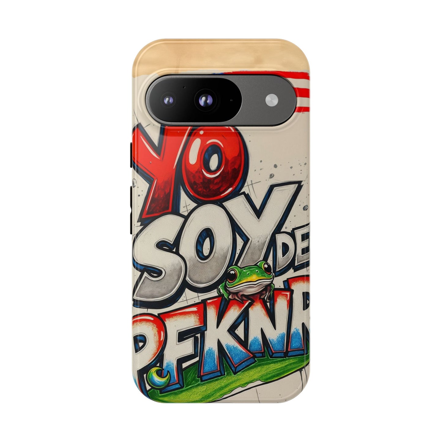 YO SOY DE PFKNR, Cases Phone Case for Unapologetic Style, Gift for Trendsetters, Urban Art Design, Fun Decor for Any Occasion, PUERTO RICO, COQUI
