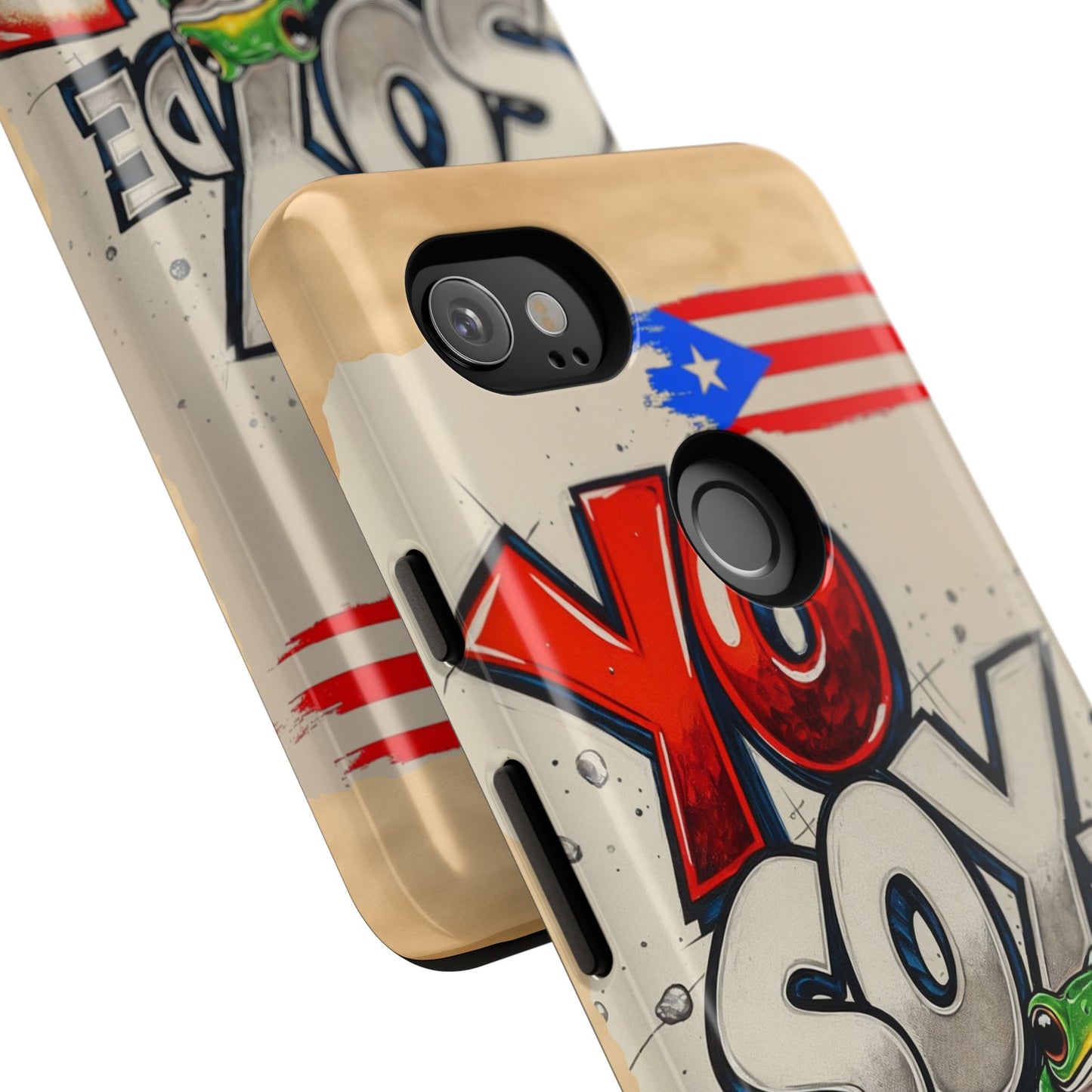 YO SOY DE PFKNR, Cases Phone Case for Unapologetic Style, Gift for Trendsetters, Urban Art Design, Fun Decor for Any Occasion, PUERTO RICO, COQUI