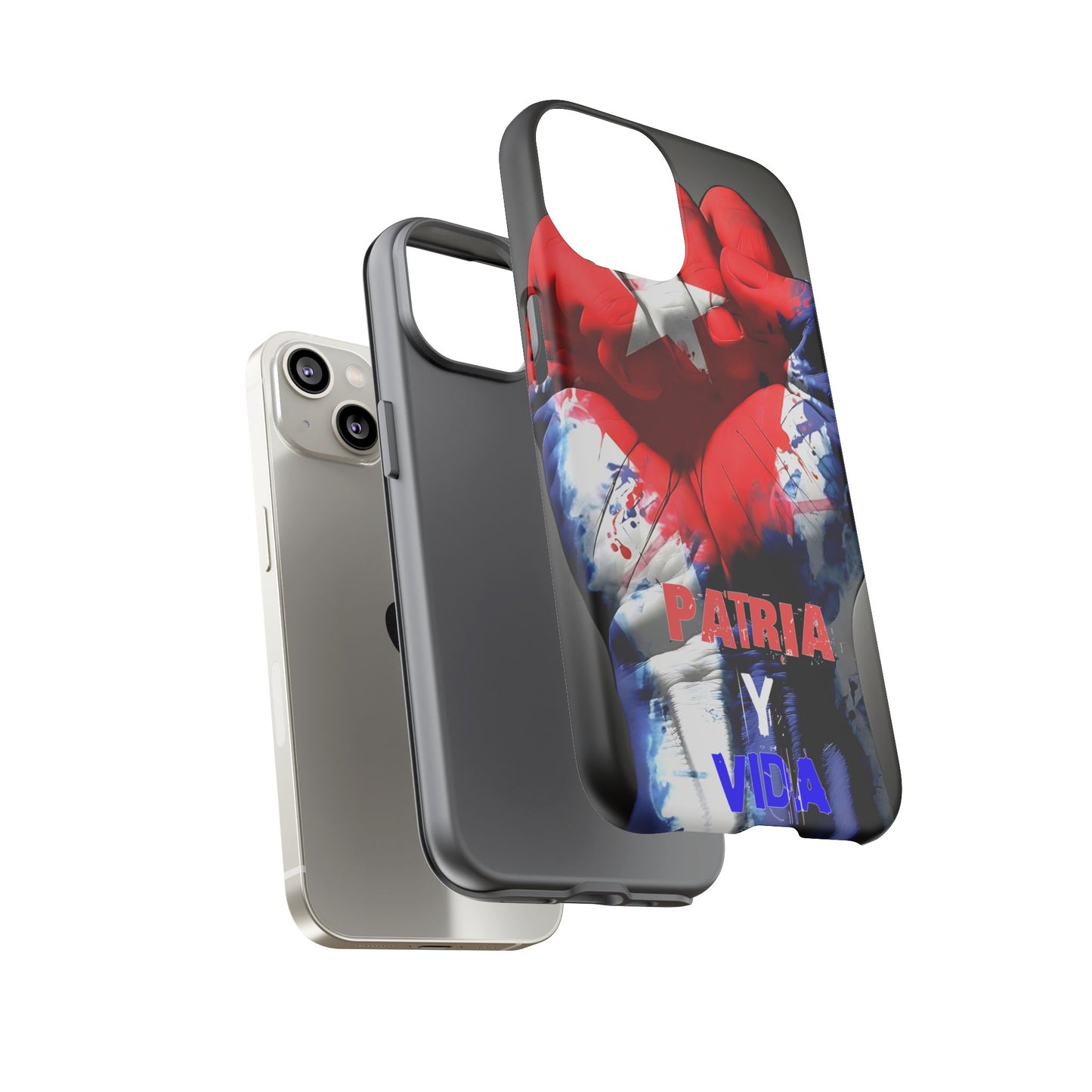 FUNDA PARA TELEFONOS, SAMSUNG, IPHONE, PATRIA Y VIDA, CUBA,