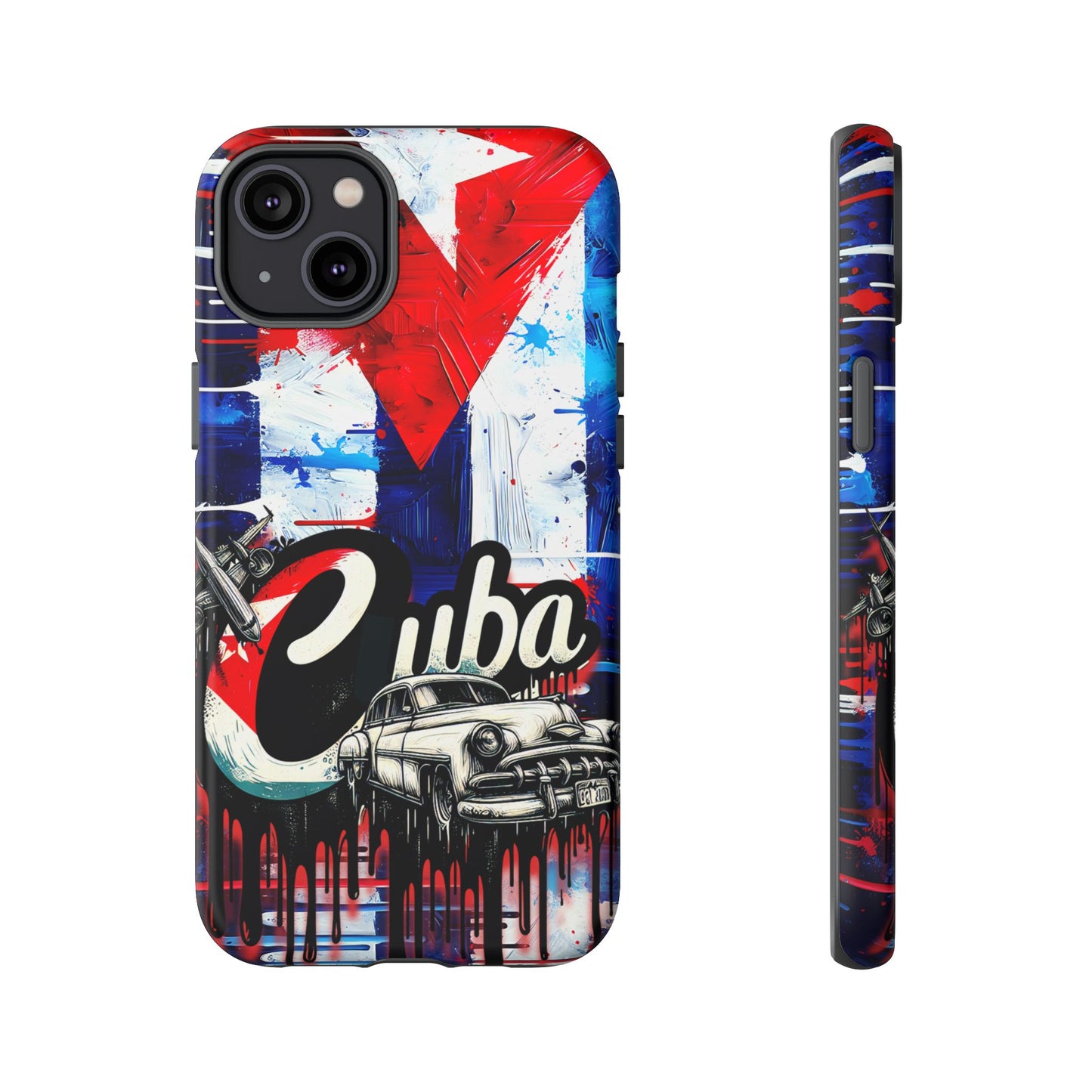 FUNDAS PARA TELEFONOS SAMSUNG, IPHONE, CON BANDERA DE CUBA, COLORES BRILLANTES, COLOTRES VIVOS TELEFONOS PARA CUBA