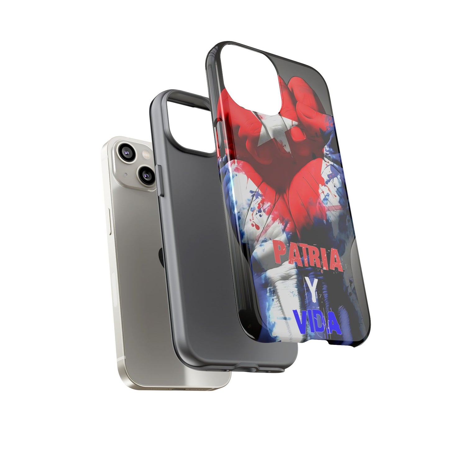 FUNDA PARA TELEFONOS, SAMSUNG, IPHONE, PATRIA Y VIDA, CUBA,