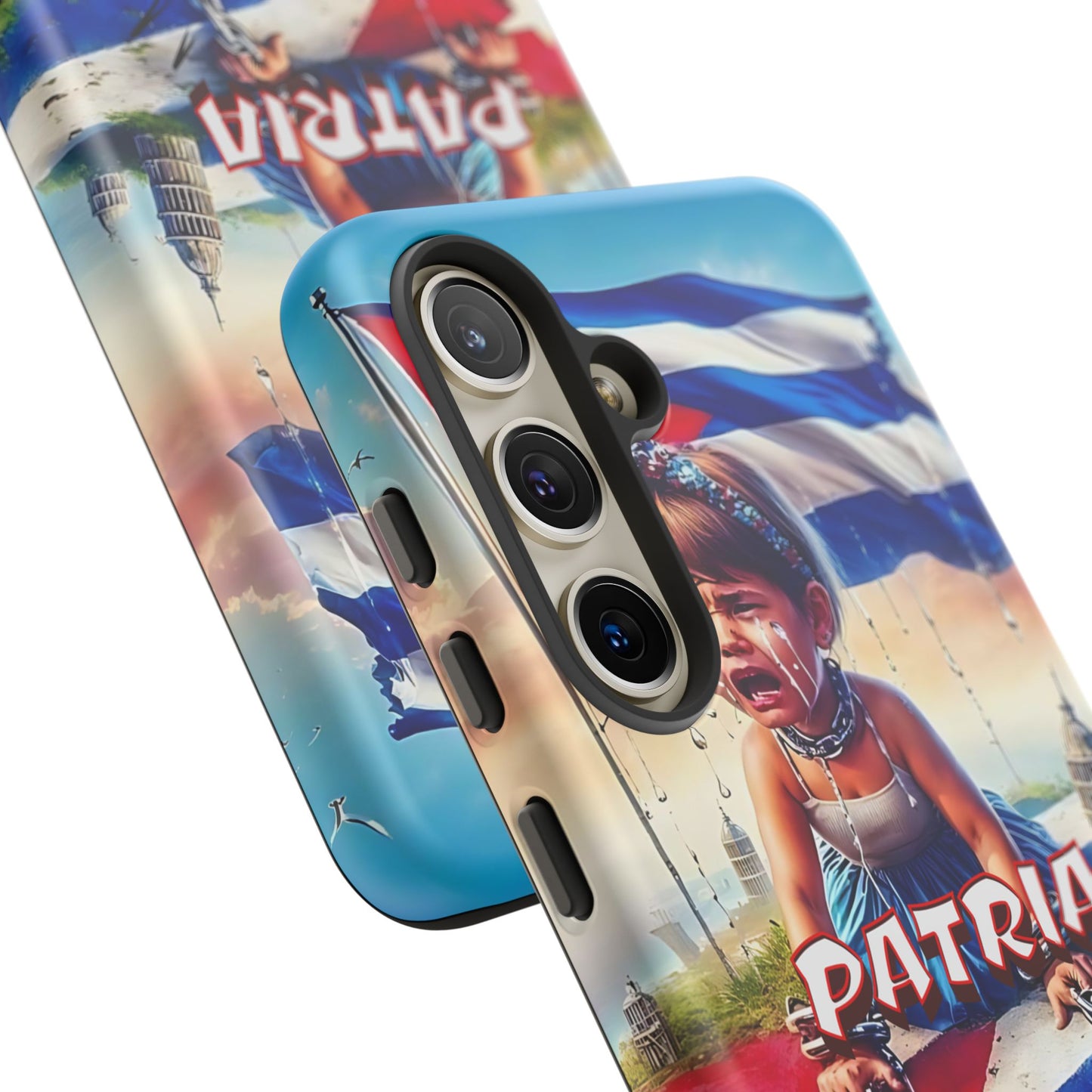 FUNDA DE TELEFONO, CUBA, PATRIA Y VIDA, IPHONE, SAMSUNG