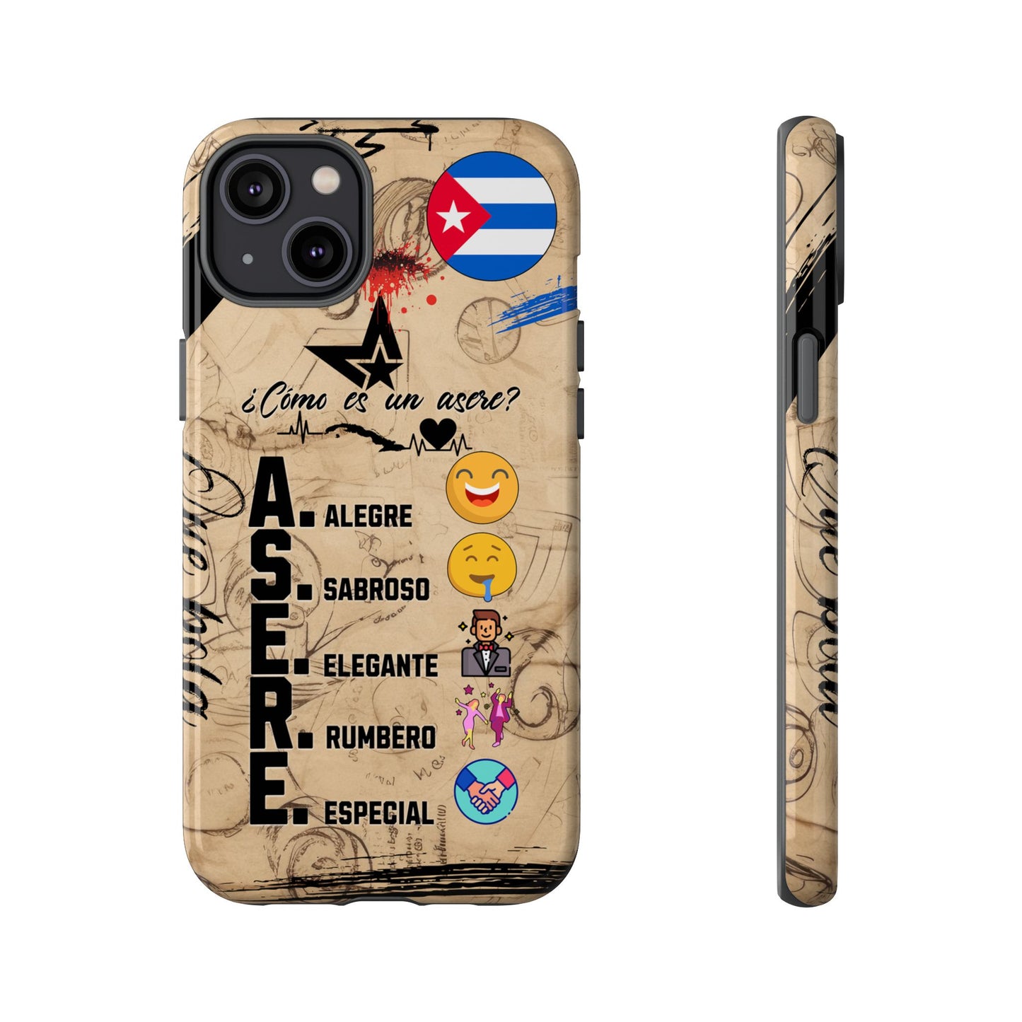 FUNDAS PARA TELEFONOS RESISTENTES A CAIDAS ASERE, CULTURA CUBANA