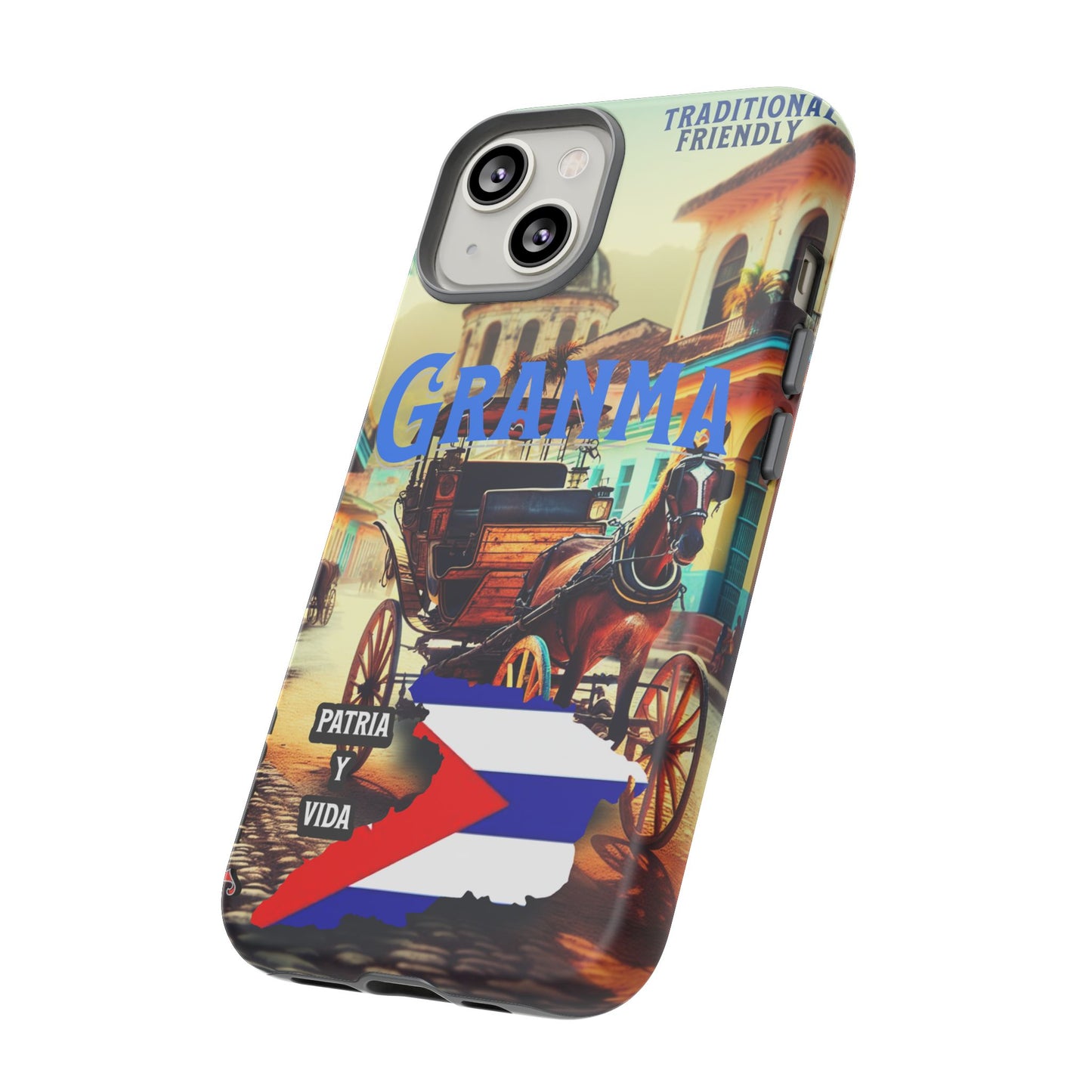 FUNDA DE TELEFONO, GRANMA, CUBA, PATRIA Y VIDA, IPHONE, SAMSUNG